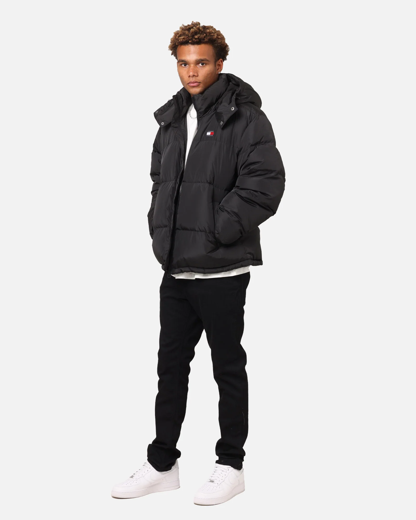 Tommy Jeans TJM Alaska Puffer Jacket Black - Image 2