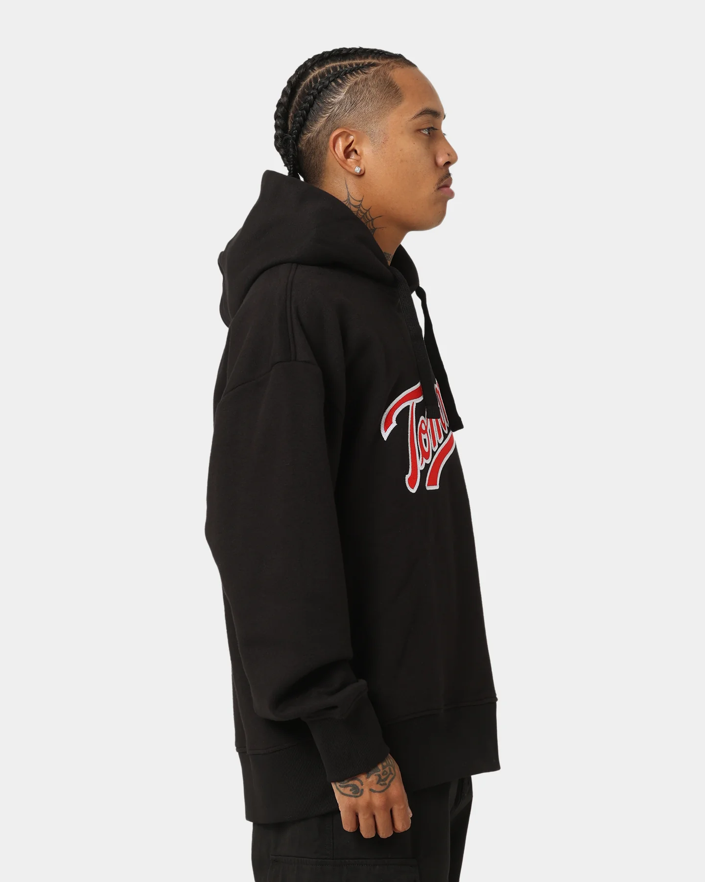 Tommy Jeans TJM Relaxed College 85 Hoodie Black - Image 5