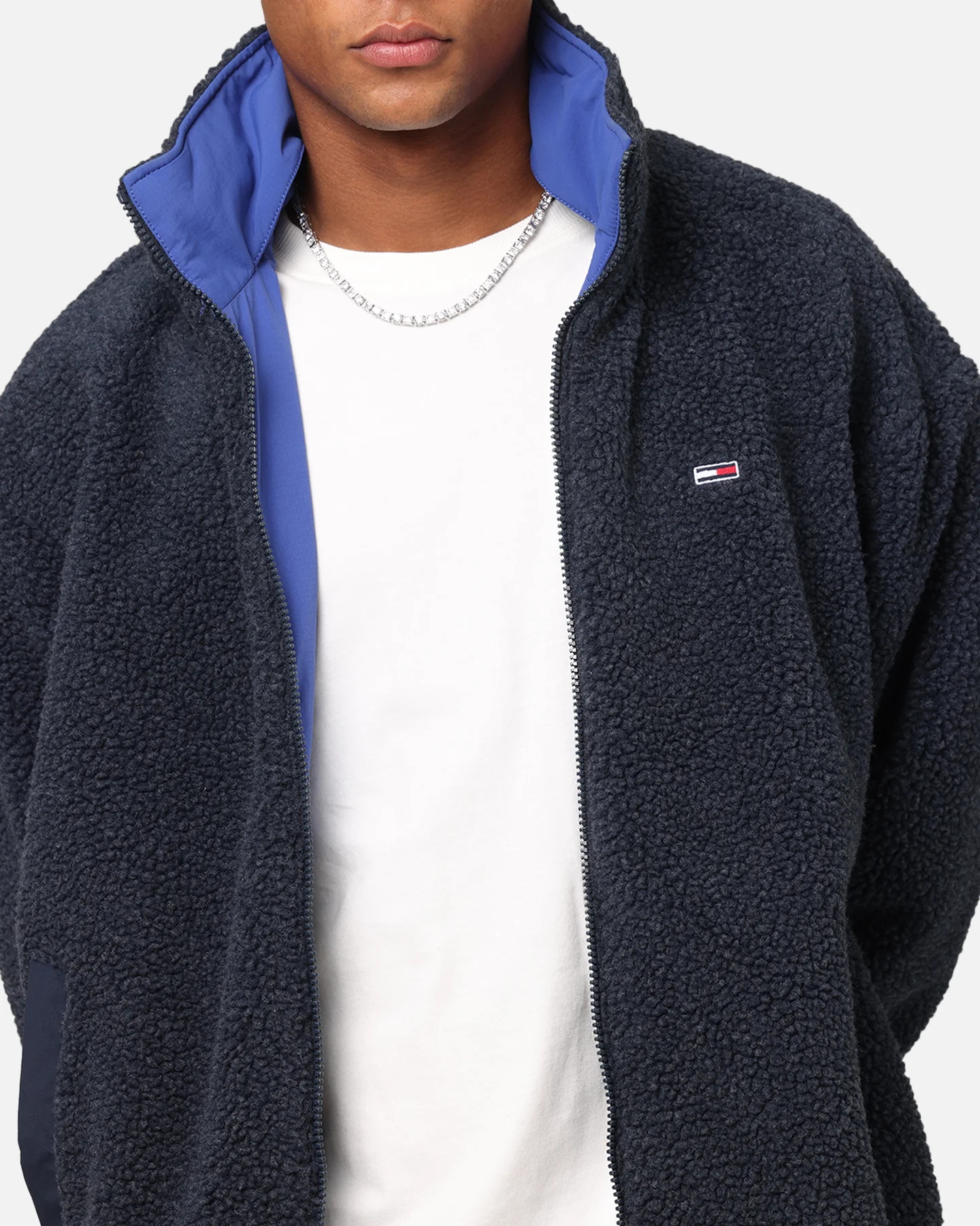 Tommy Jeans TJM Reversible Jacket Bright Blue - Image 10