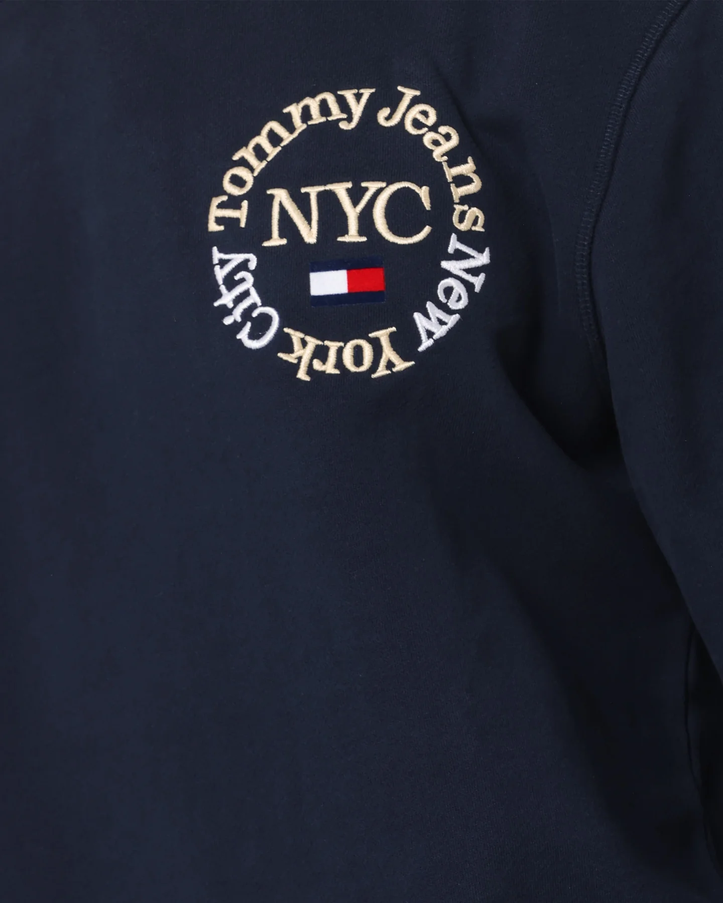 Tommy Jeans TJM Timeless Circle Hoodie Twilight Navy - Image 7