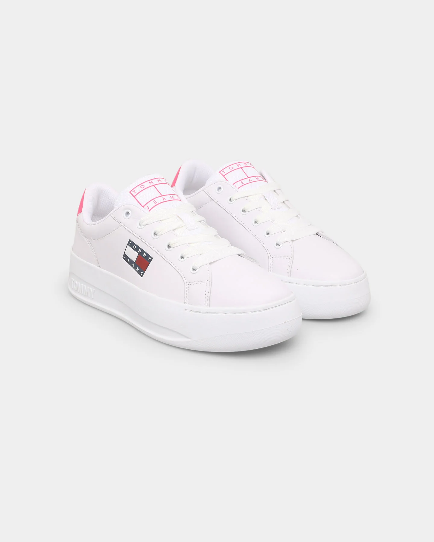 Tommy Jeans Women's TJ City Flatform Shoes White - Image 2