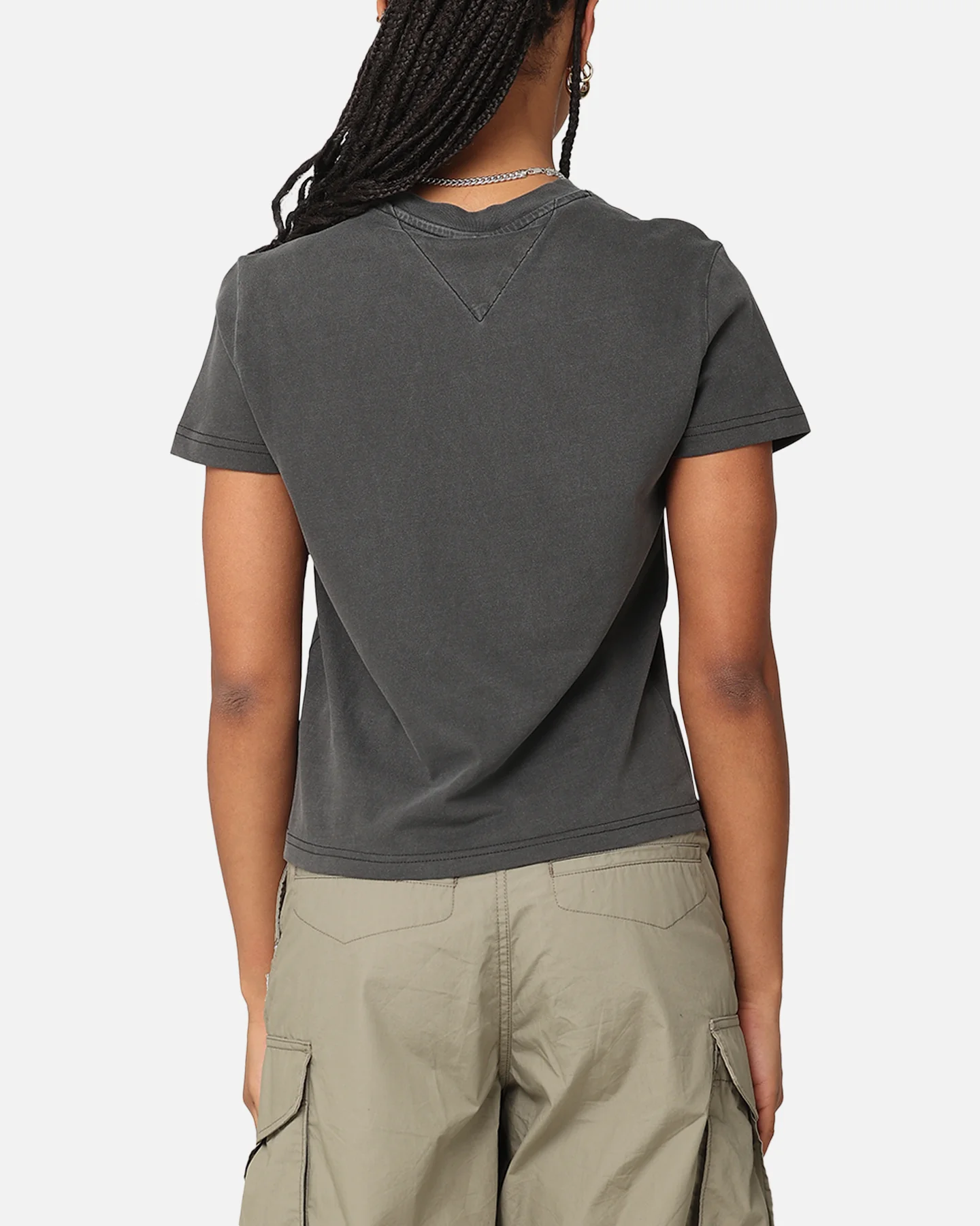 Tommy Jeans Women's TJW Varsity T-Shirt Black - Image 3