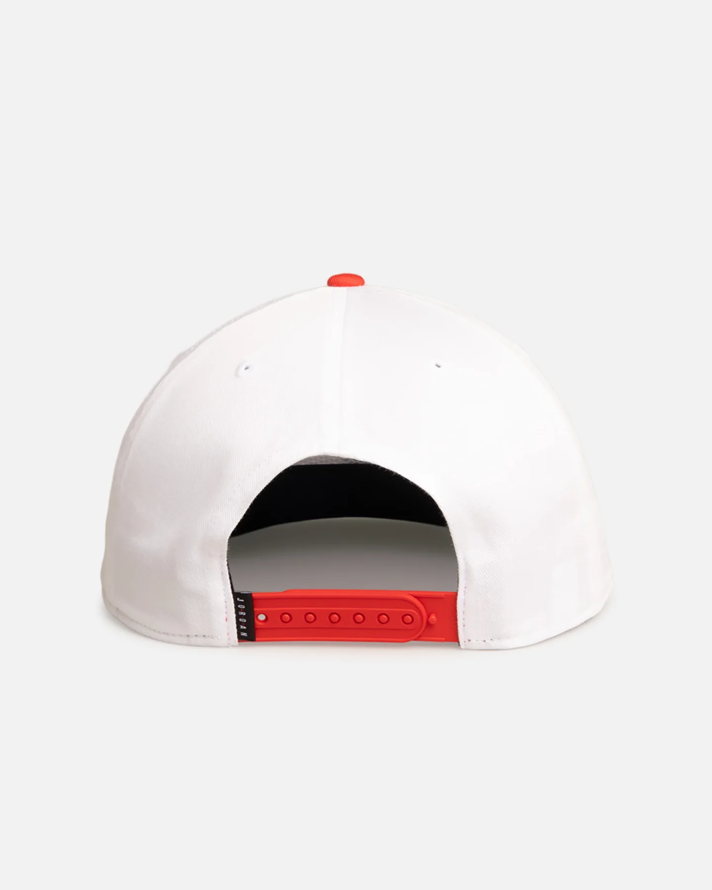 Jordan Chicago Bulls Jordan Pro Unstructured Flat Bill Snapback White/Red - Image 3