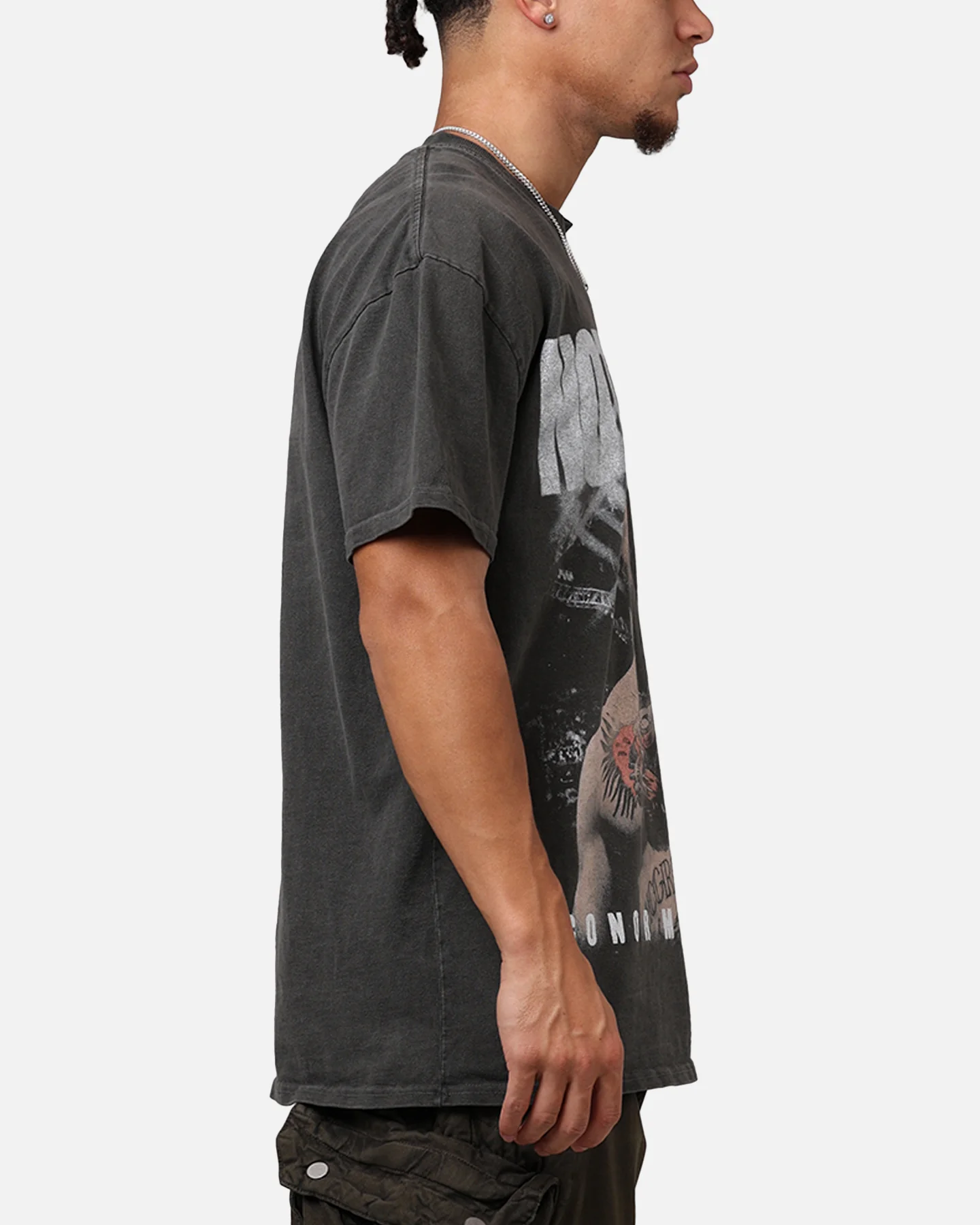 UFC By Culture Kings Conor McGregor Mac Heavyweight T-Shirt Black Wash - Image 4