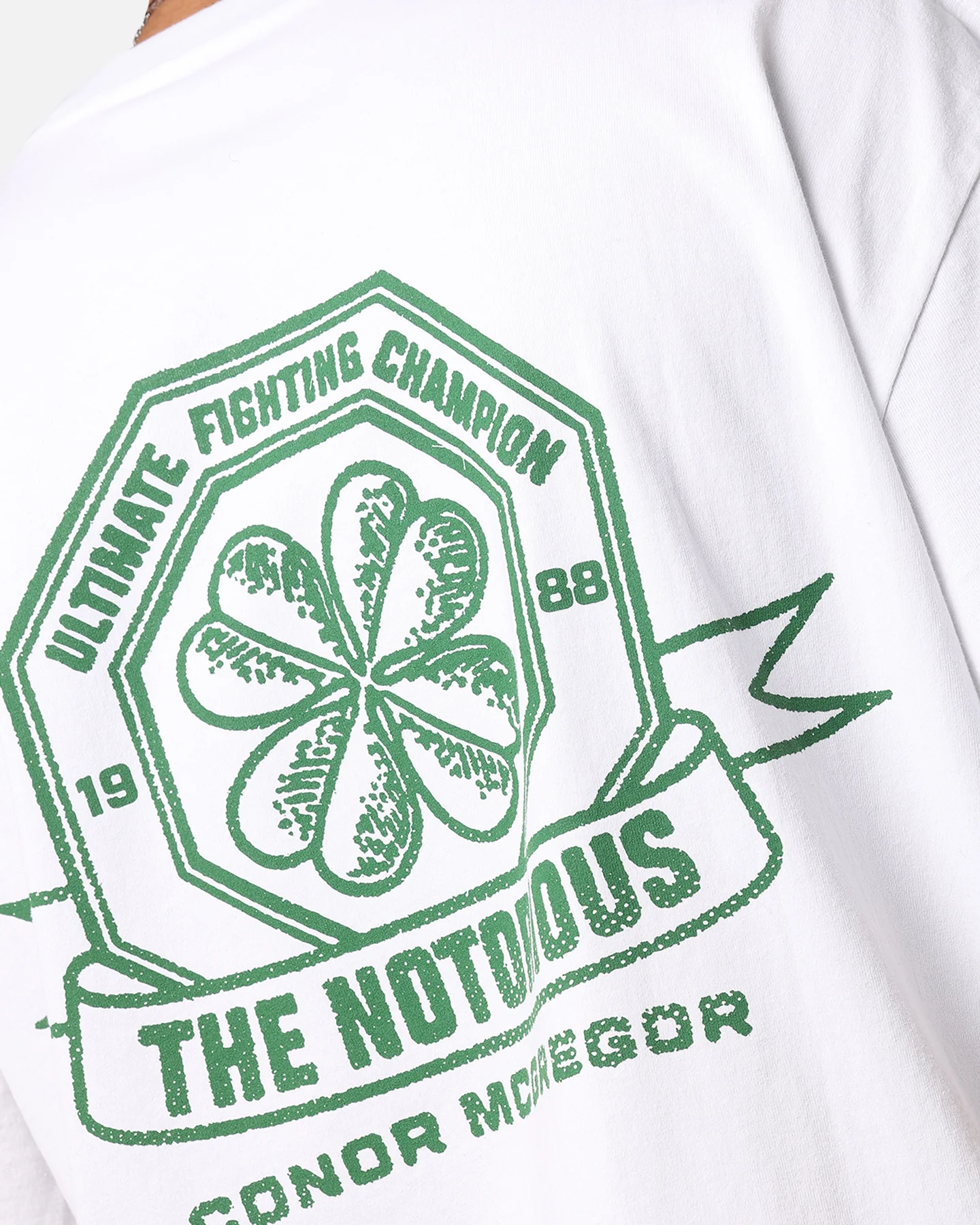 UFC By Culture Kings Conor McGregor Mac Is Back Heavy T-Shirt White - Image 7