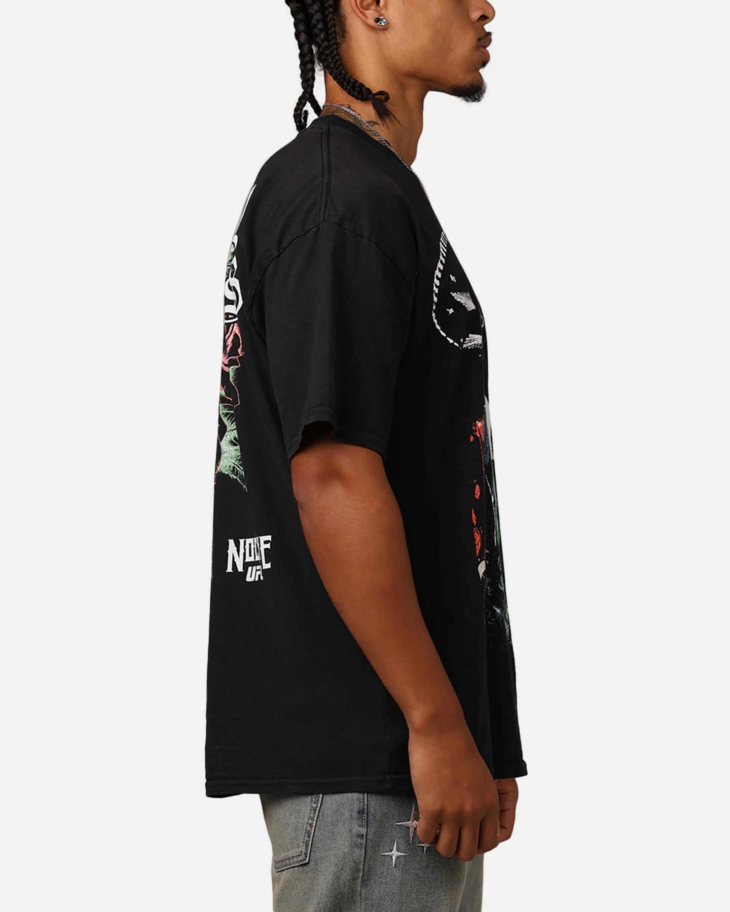 UFC By Culture Kings Raúl Rosas Jr. Noche T-Shirt Black Acidwash - Image 4