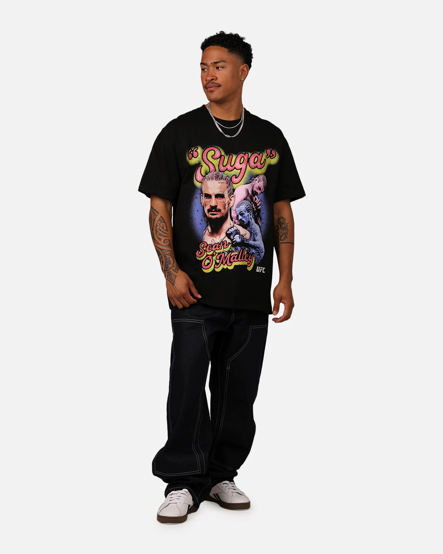 UFC By Culture Kings Suga Sean O'Malley Heavy T-Shirt Black - Image 3