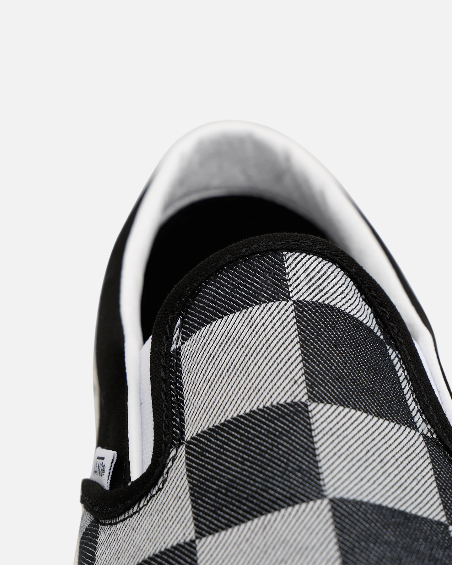 Vans Classic Slip-On "Mono Checkerboard" Black - Image 6