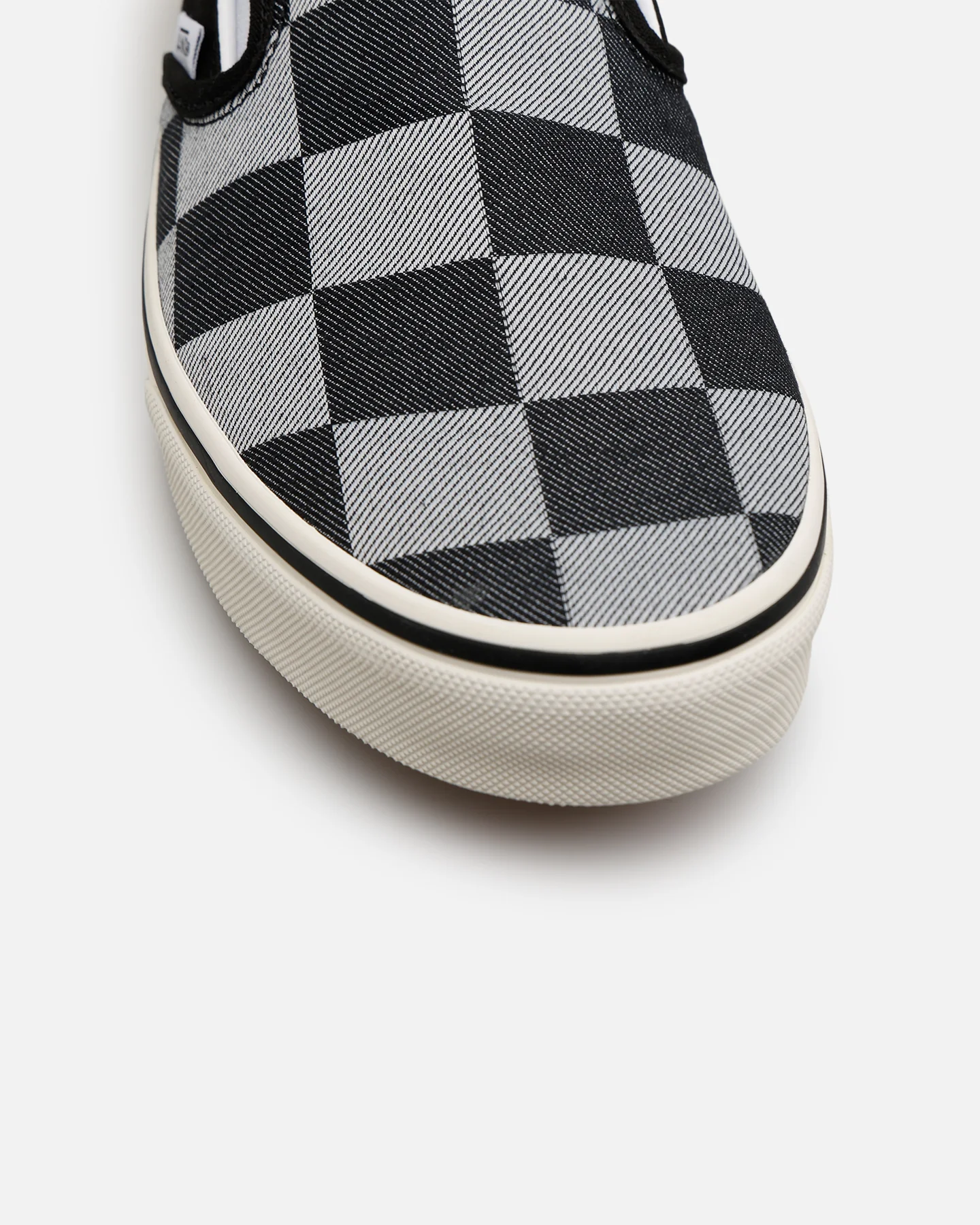 Vans Classic Slip-On "Mono Checkerboard" Black - Image 7