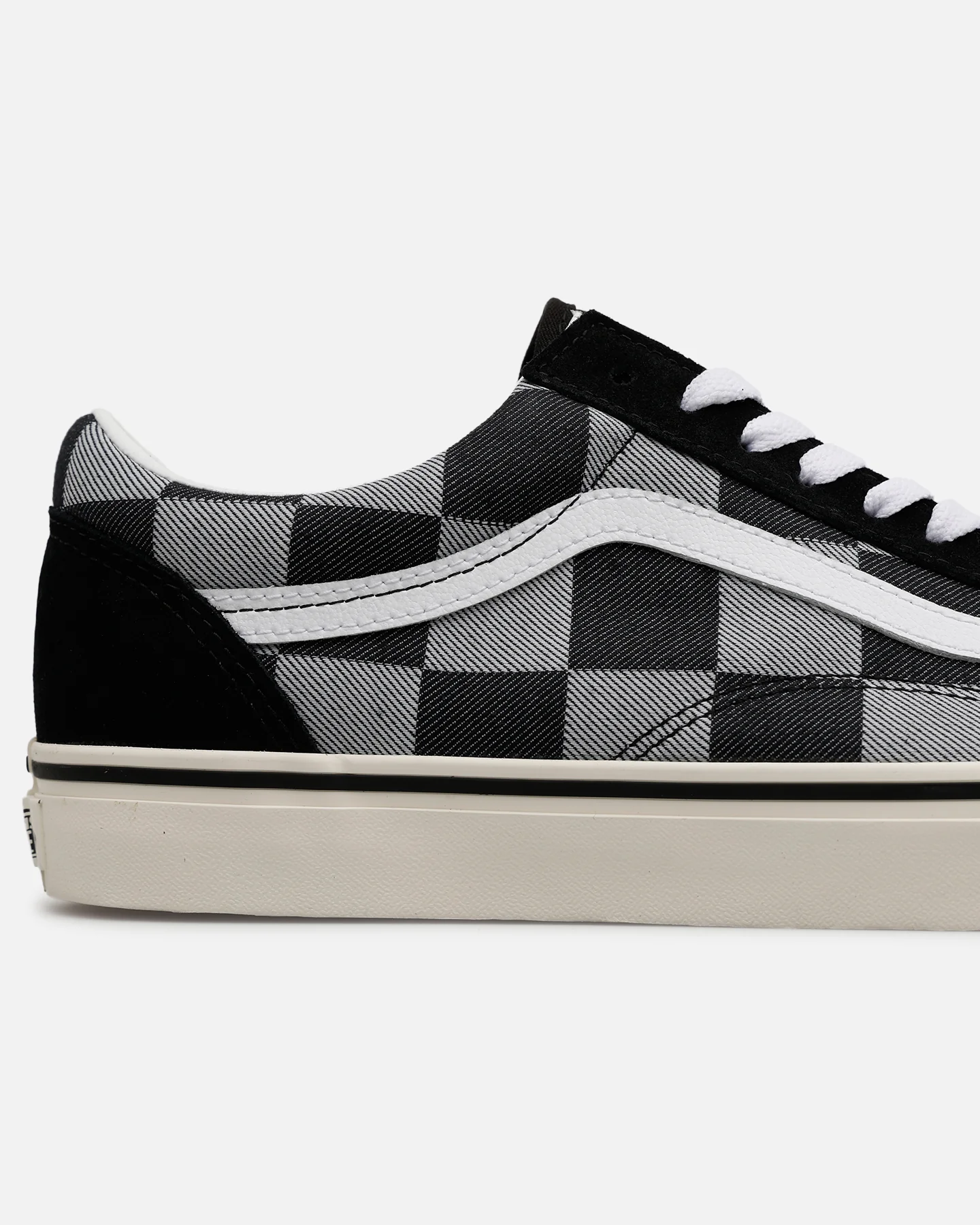 Vans Old Skool "Mono Checkerboard" Black - Image 8
