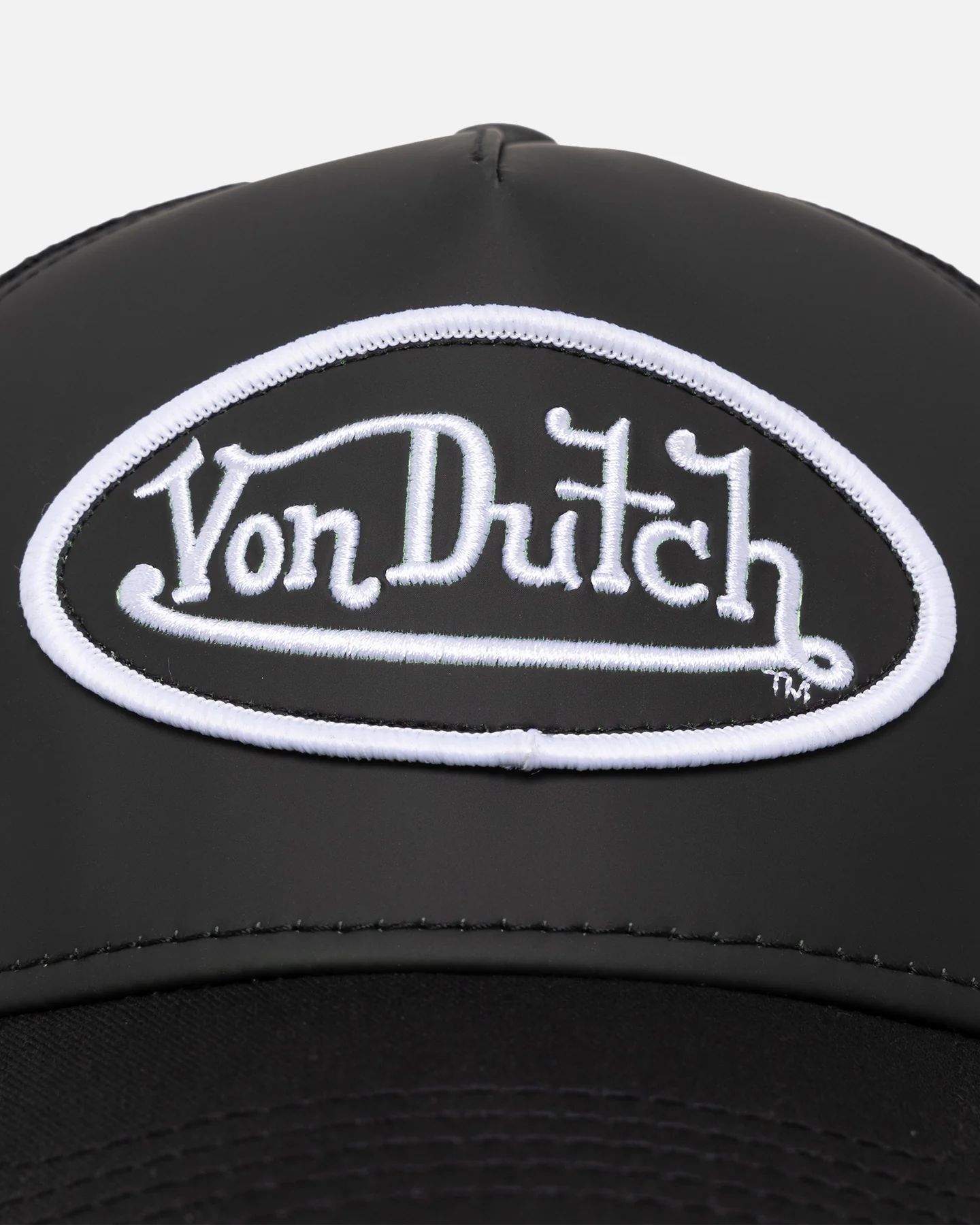 Von Dutch Black Trucker Snapback Black - Image 6
