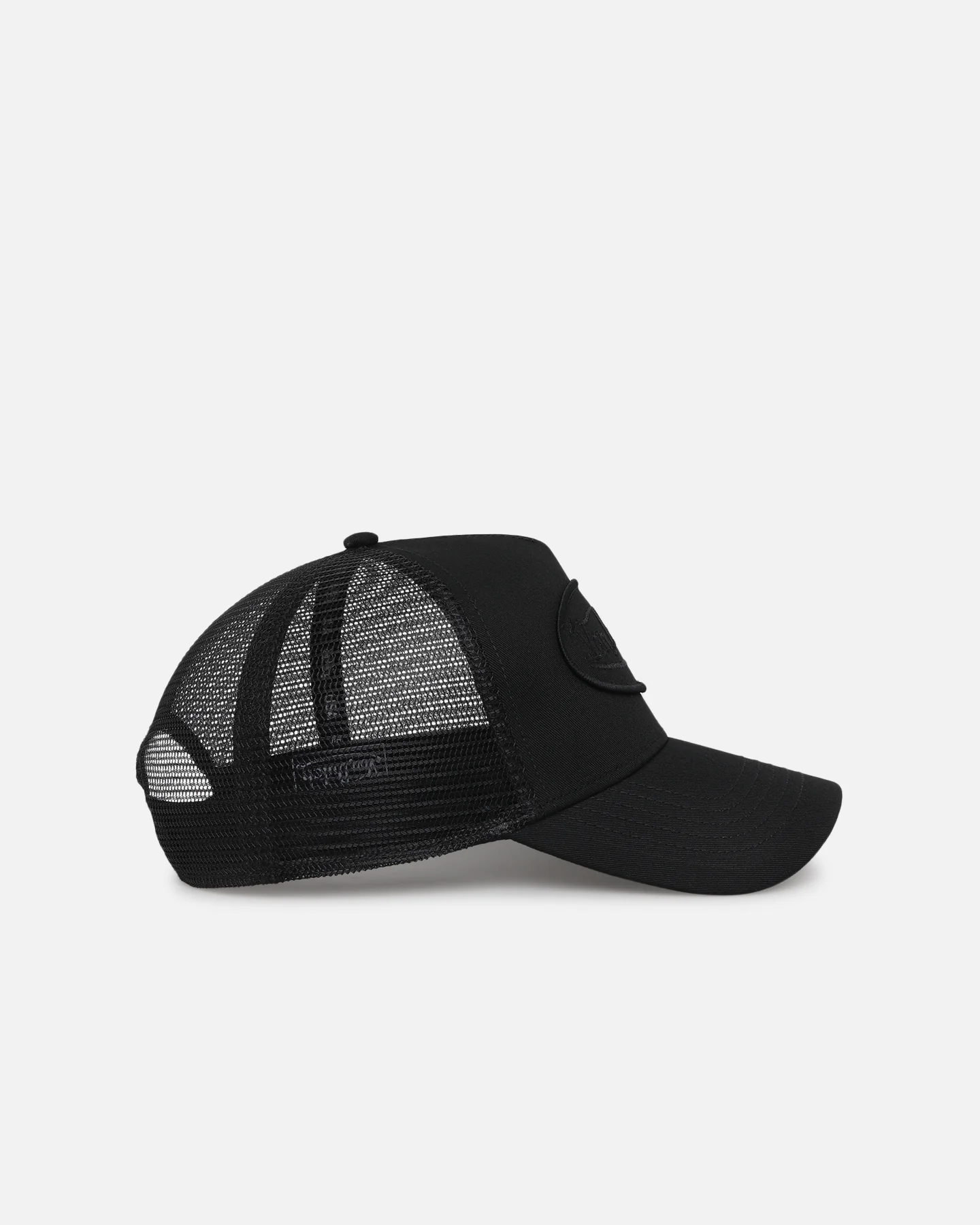 Von Dutch Classic Triple Black Trucker Snapback Black - Image 3