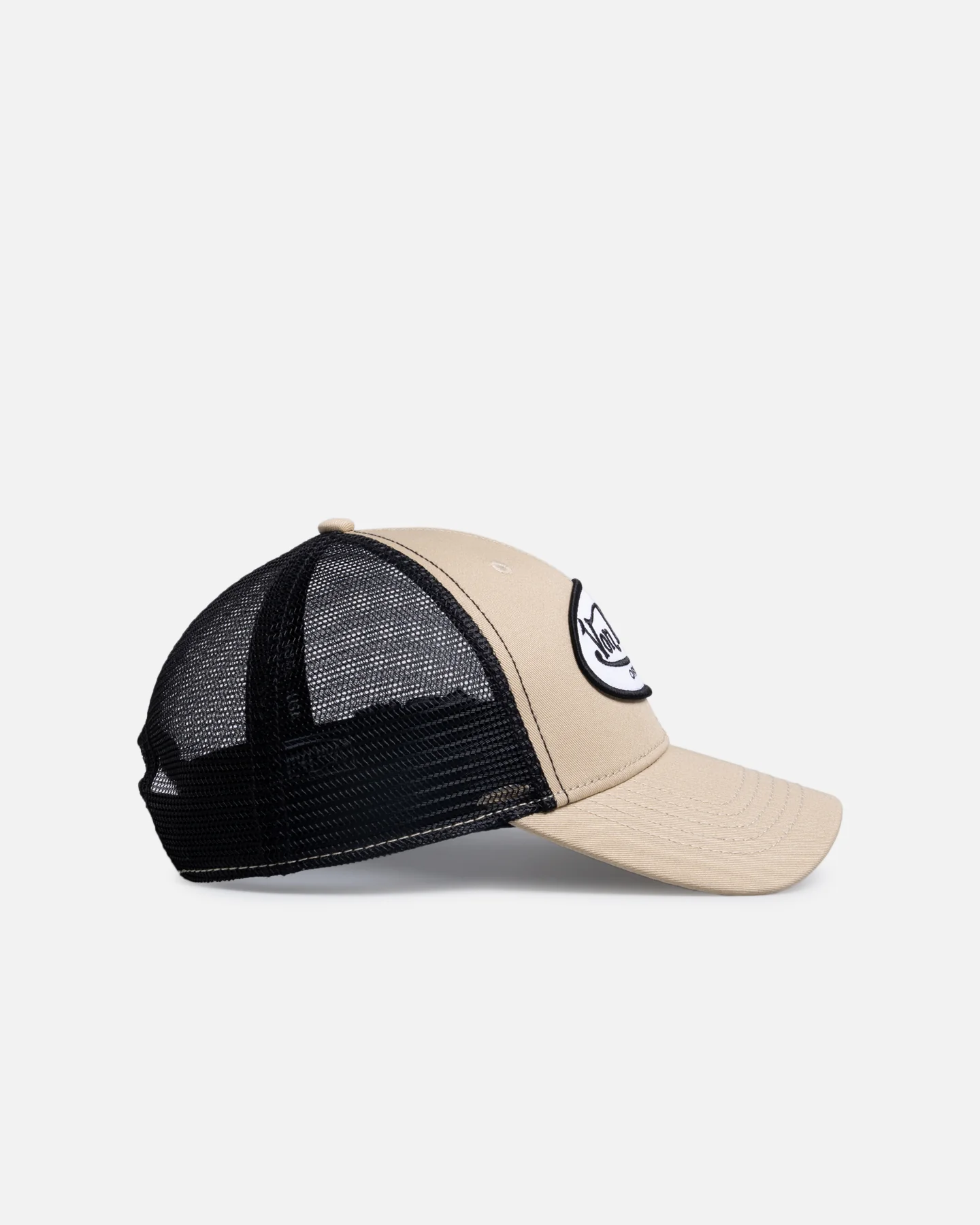 Von Dutch Originals Trucker Snapback Tan/Black - Image 3