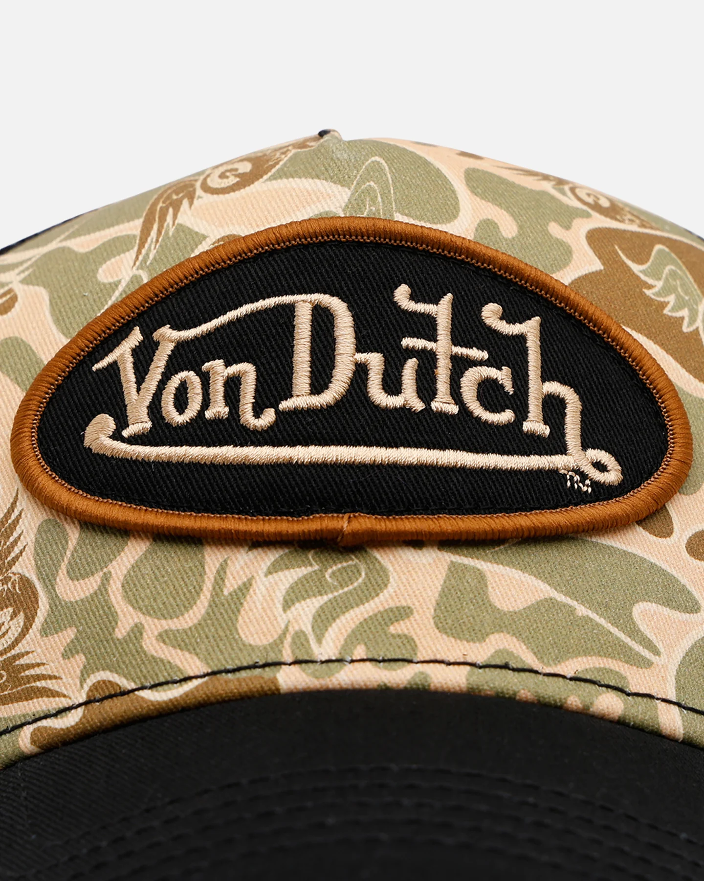 Von Dutch Torn Trucker Snapback Camo - Image 5