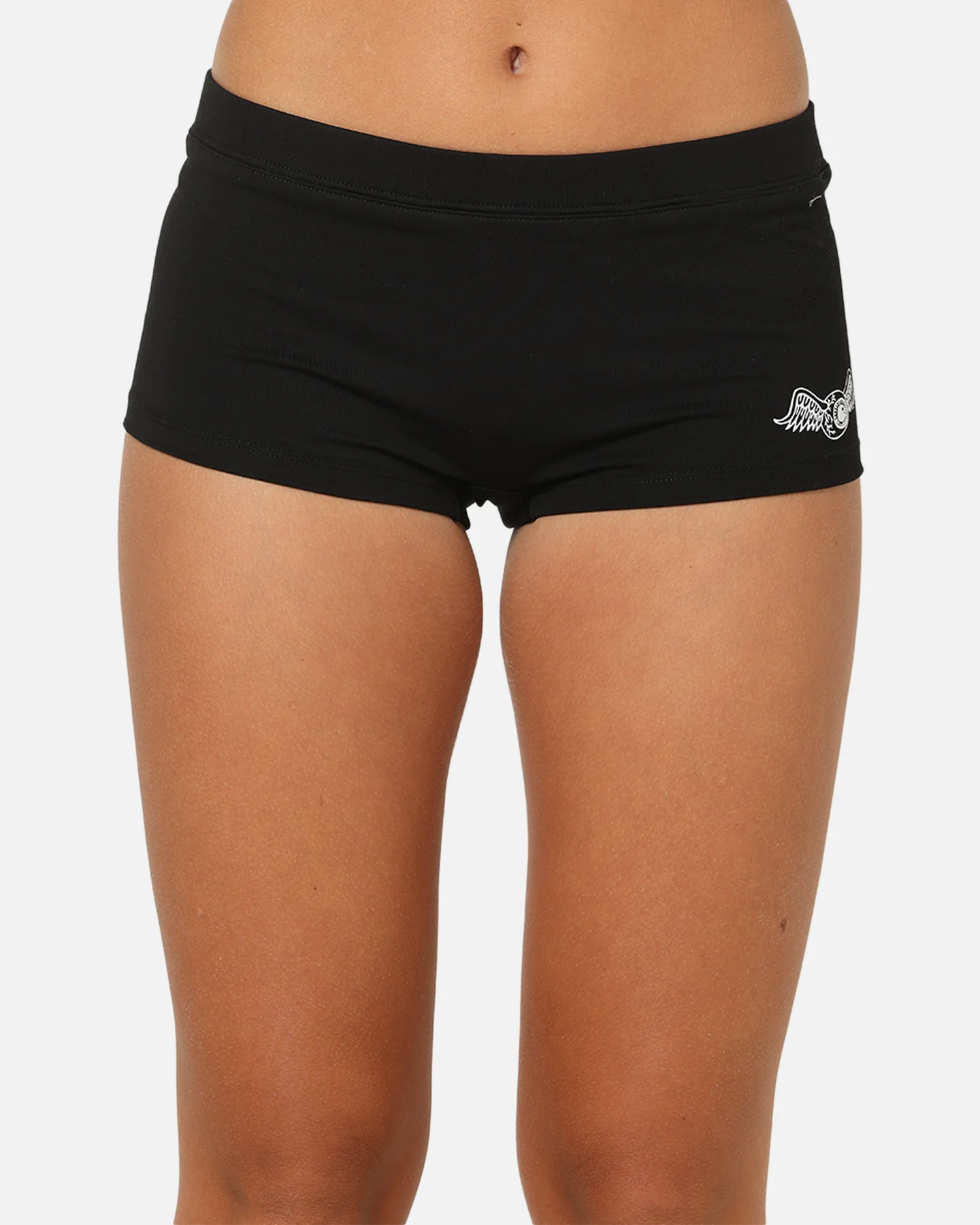 Von Dutch Women's Mini Booty Shorts Black - Image 7