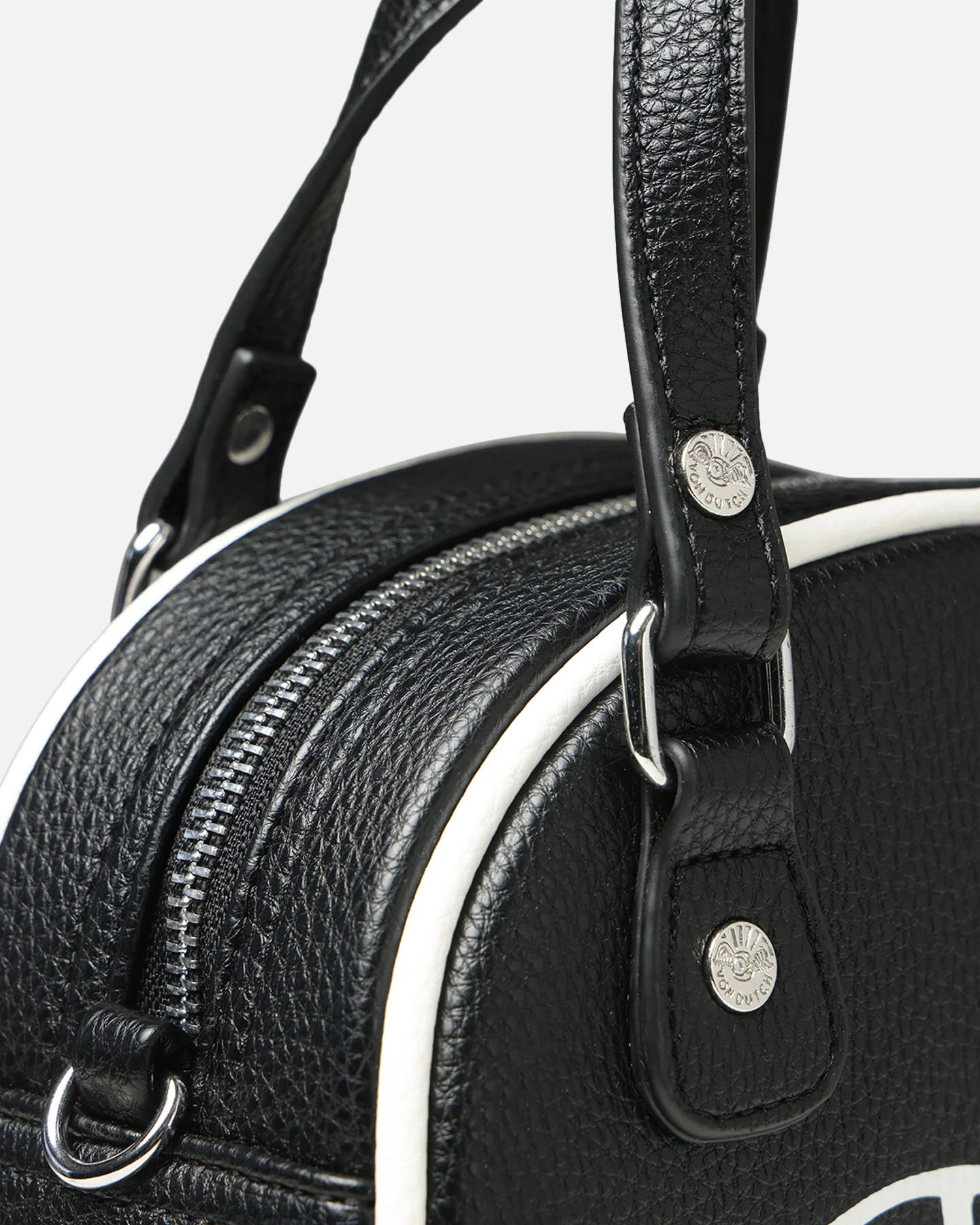 Von Dutch Women's Mini Originals Bowling Bag Black - Image 9
