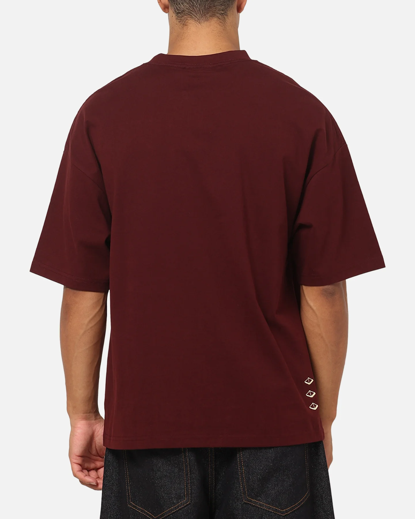 Vouseti Golf Wave T-Shirt Dark Plum - Image 3