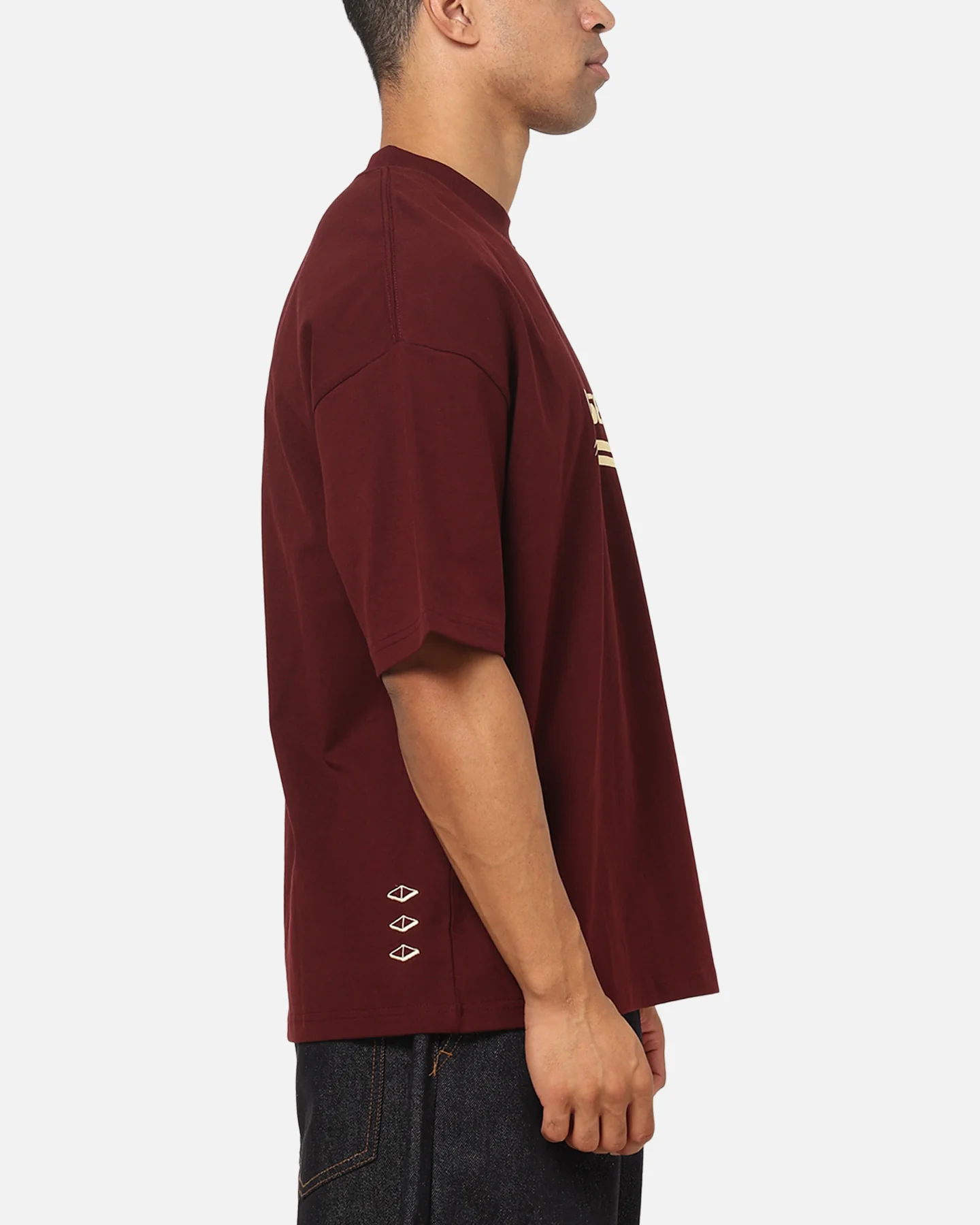 Vouseti Golf Wave T-Shirt Dark Plum - Image 4