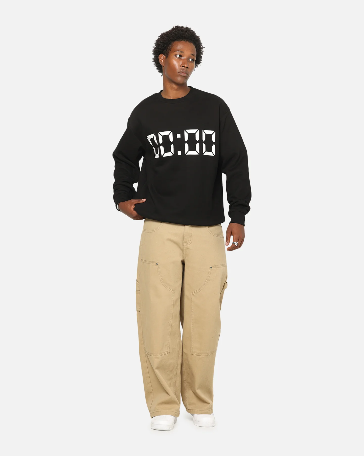 Vouseti Us Against Time Sweater Black - Image 3