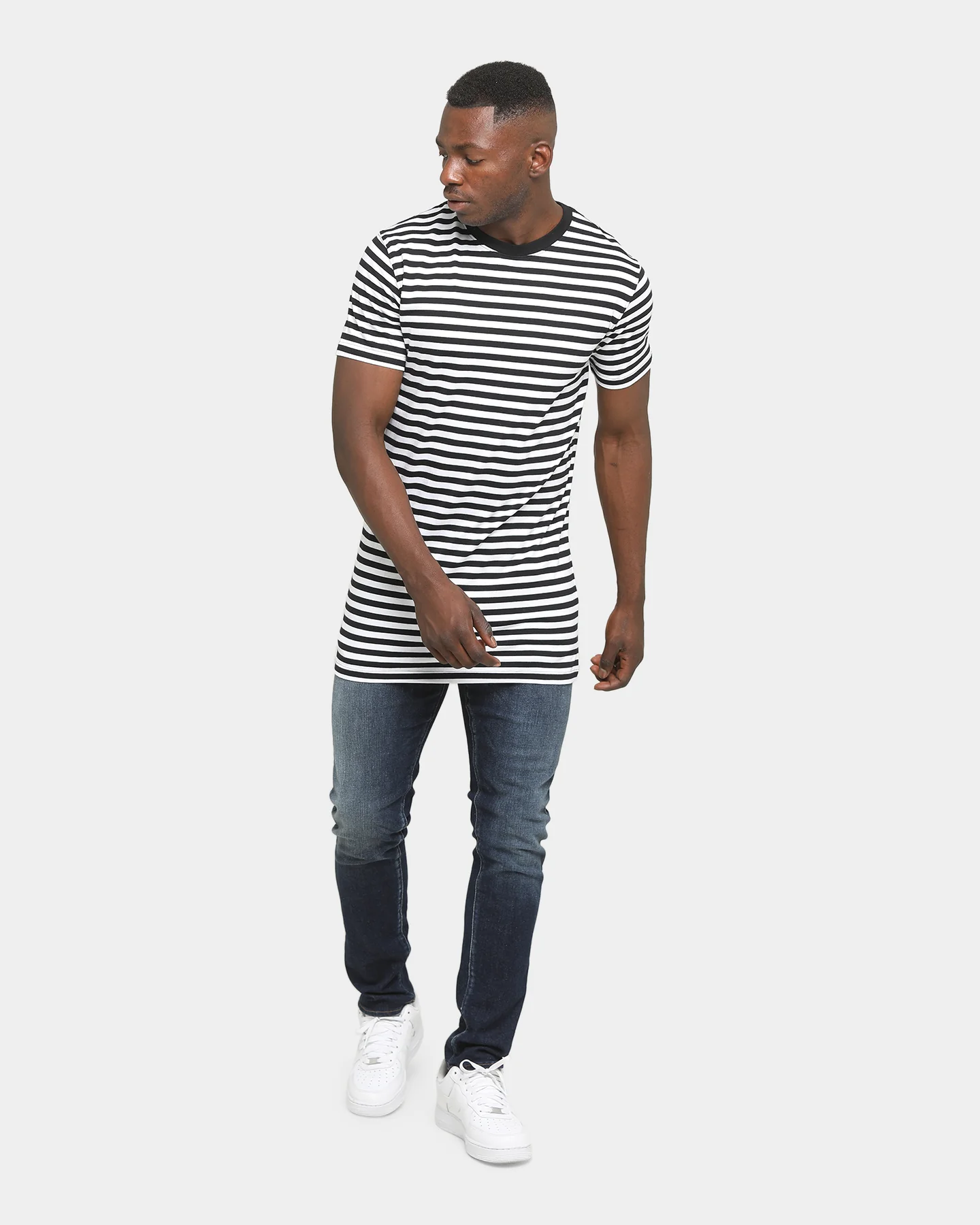Well Made Legacy Tall T-Shirt V2 Black/White - Image 2