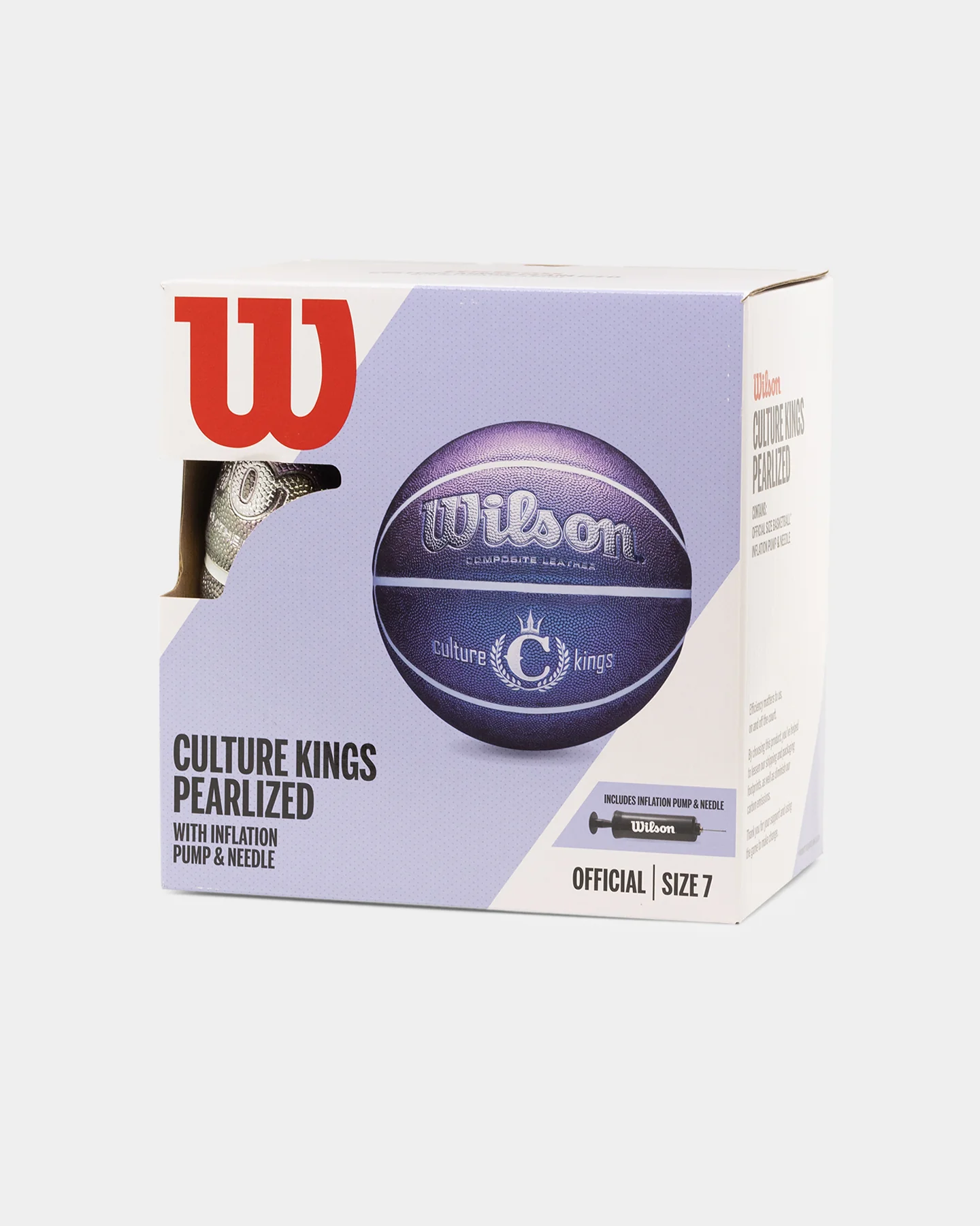Wilson X Culture Kings Size 7 Basketball Iridescent - Image 2