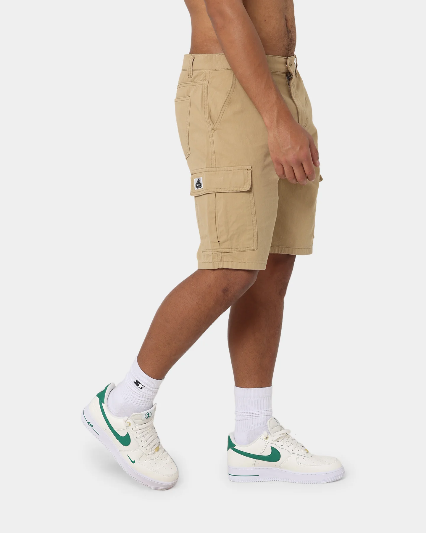 X-Large 91 Cargo Shorts Khaki - Image 5