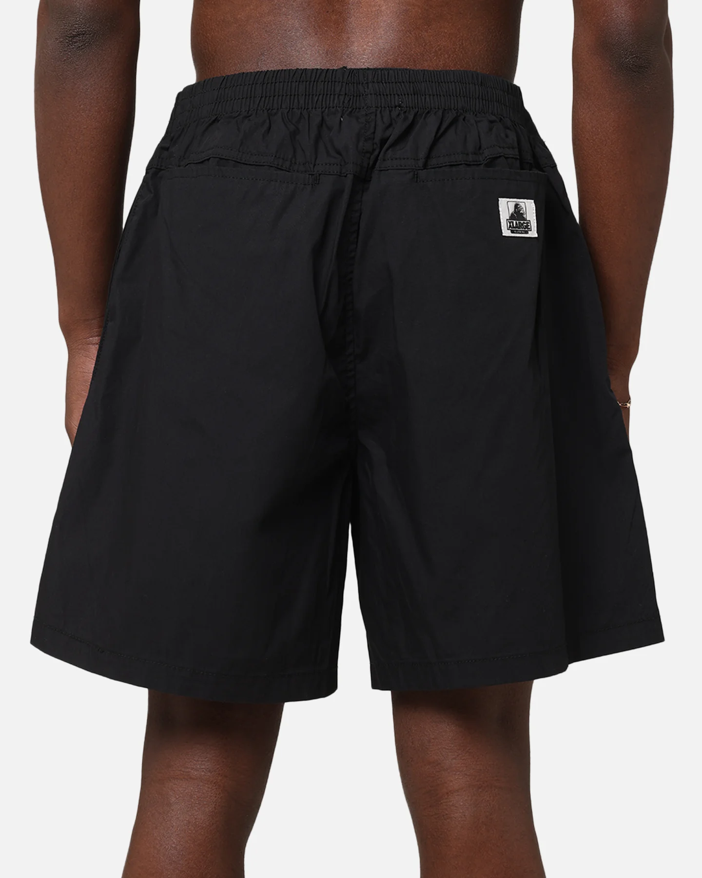 X-Large 91 Stock Beach Shorts Black - Image 8