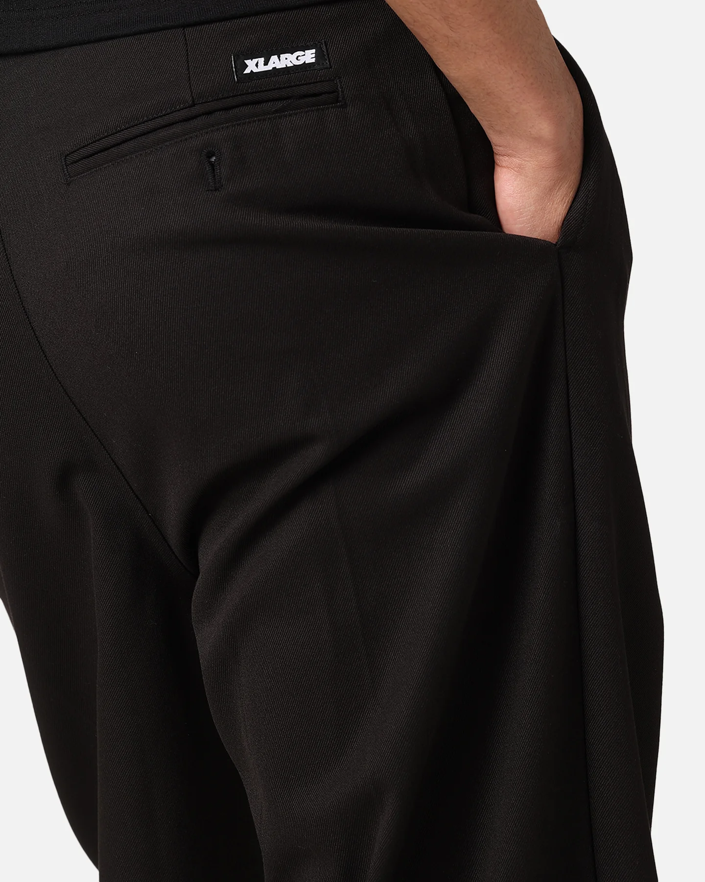 X-Large Amplify Pleated Trouser Black - Image 4