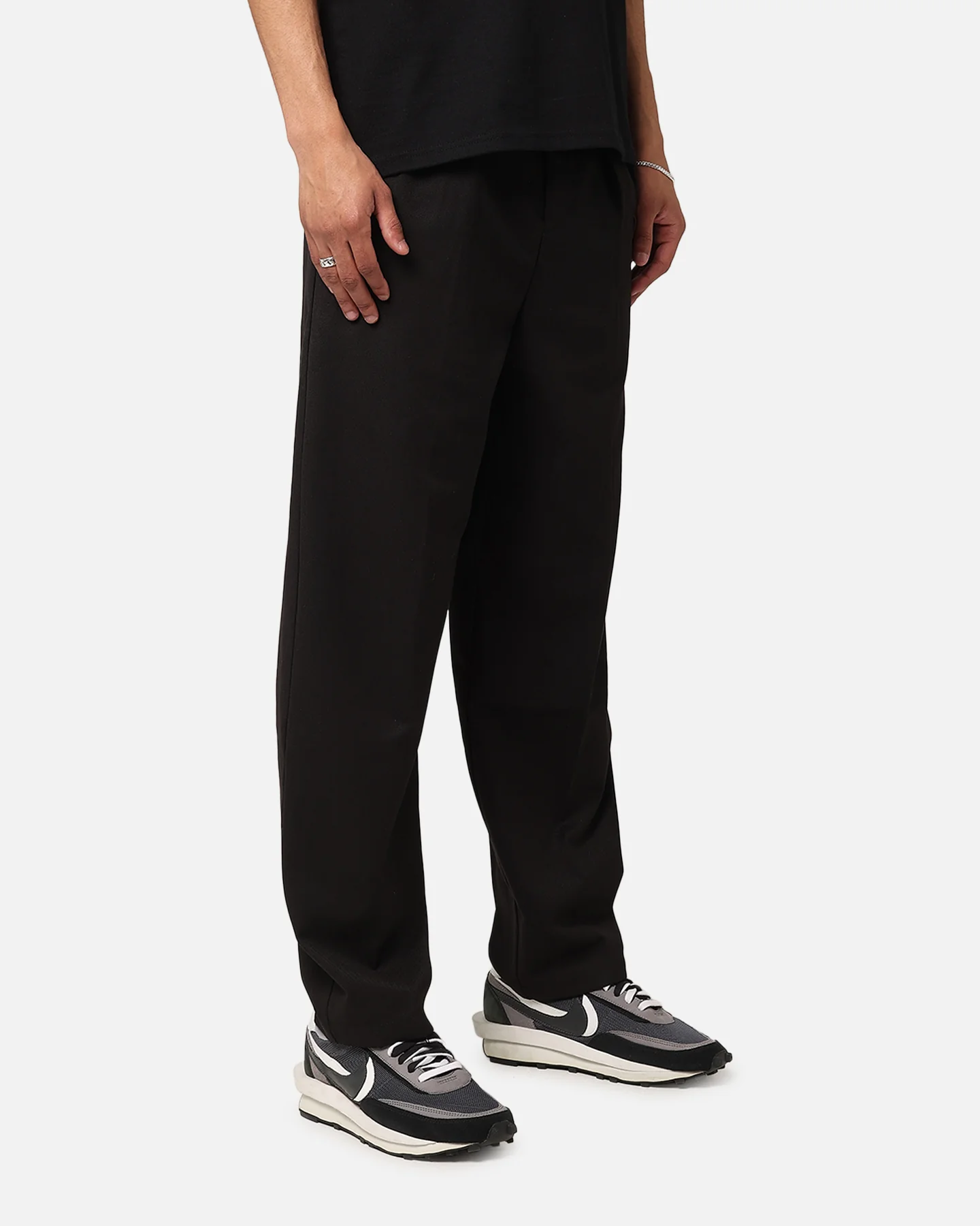 X-Large Amplify Pleated Trouser Black - Image 5