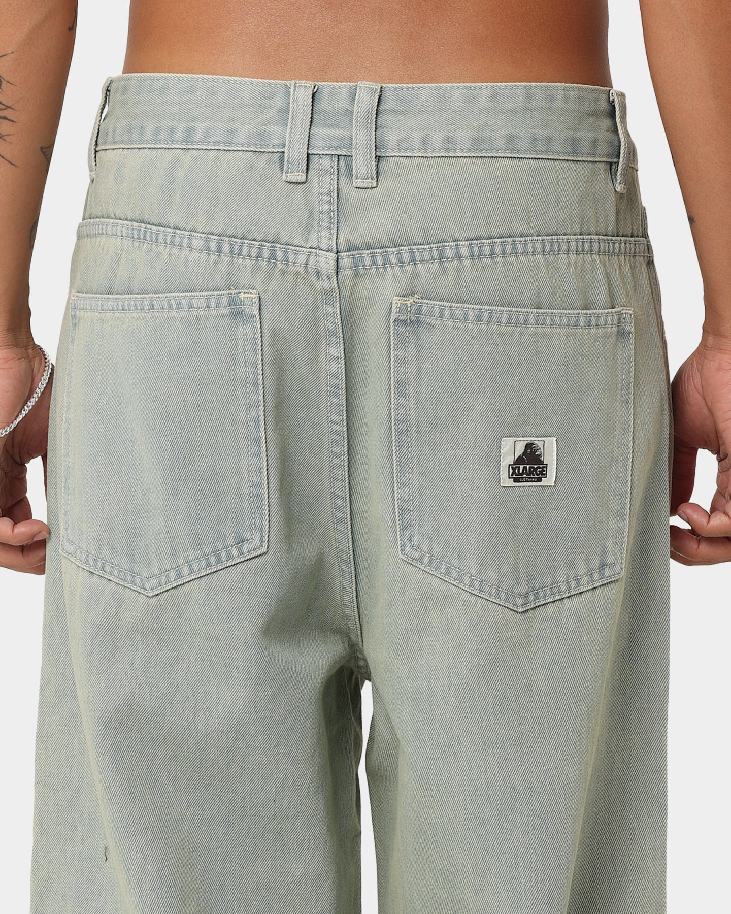 X-Large Bull Denim 91 Pants Dirty Bleach - Image 8