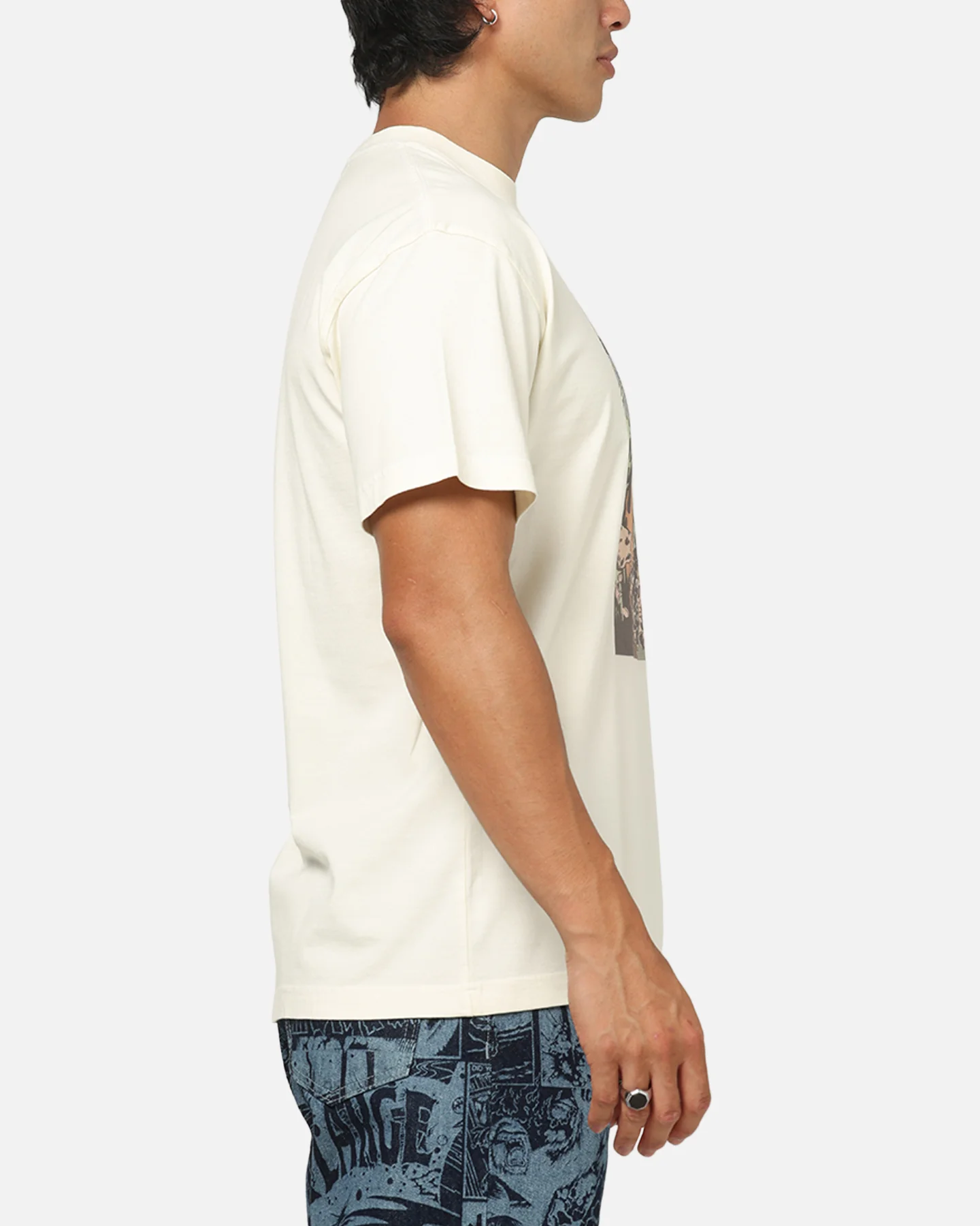 X-Large Comic T-Shirt Off White - Image 4
