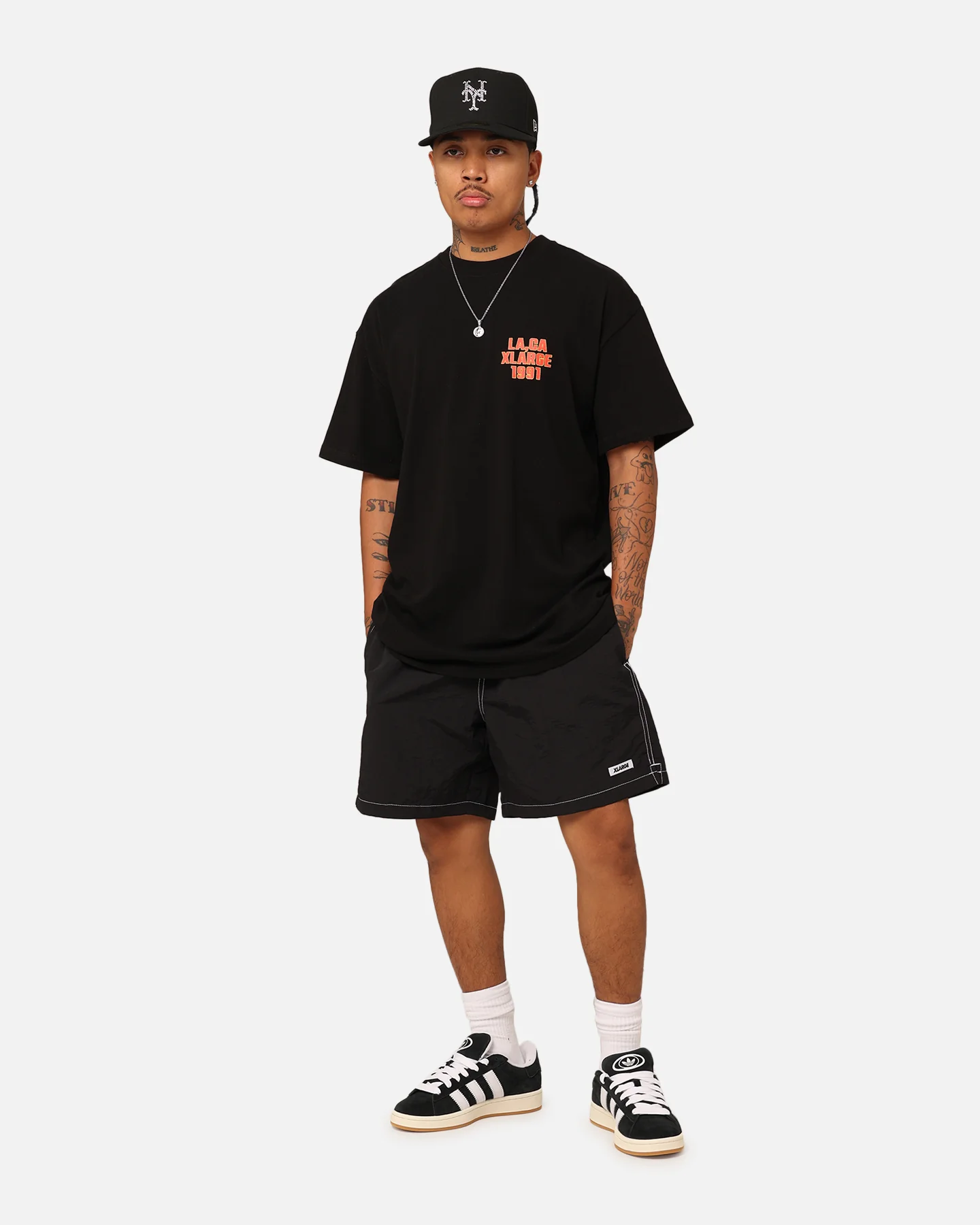 X-Large Contrast Hike Shorts Black - Image 2