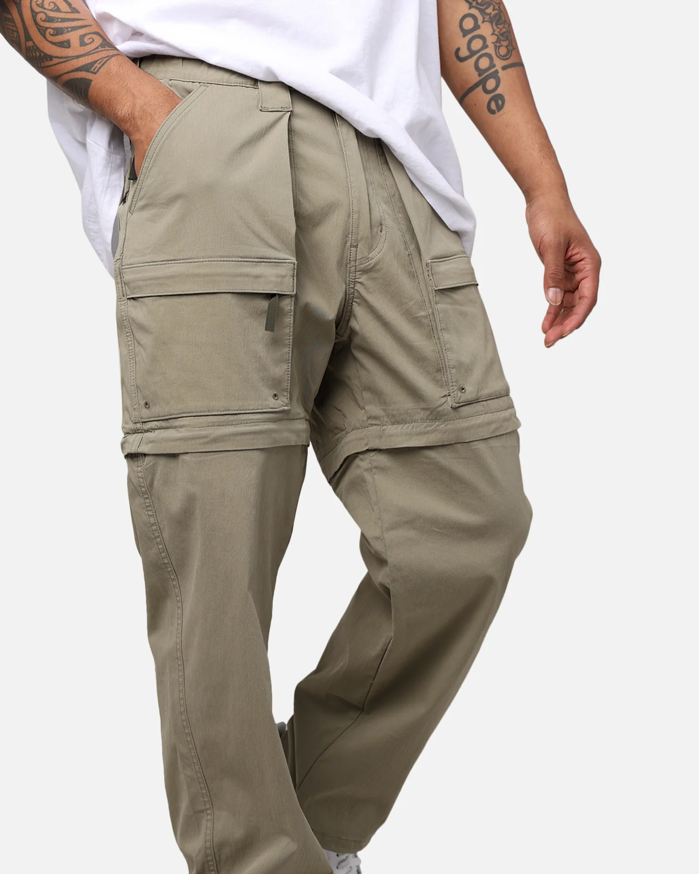 X-Large Convertible Bush Pants Olive - Image 6