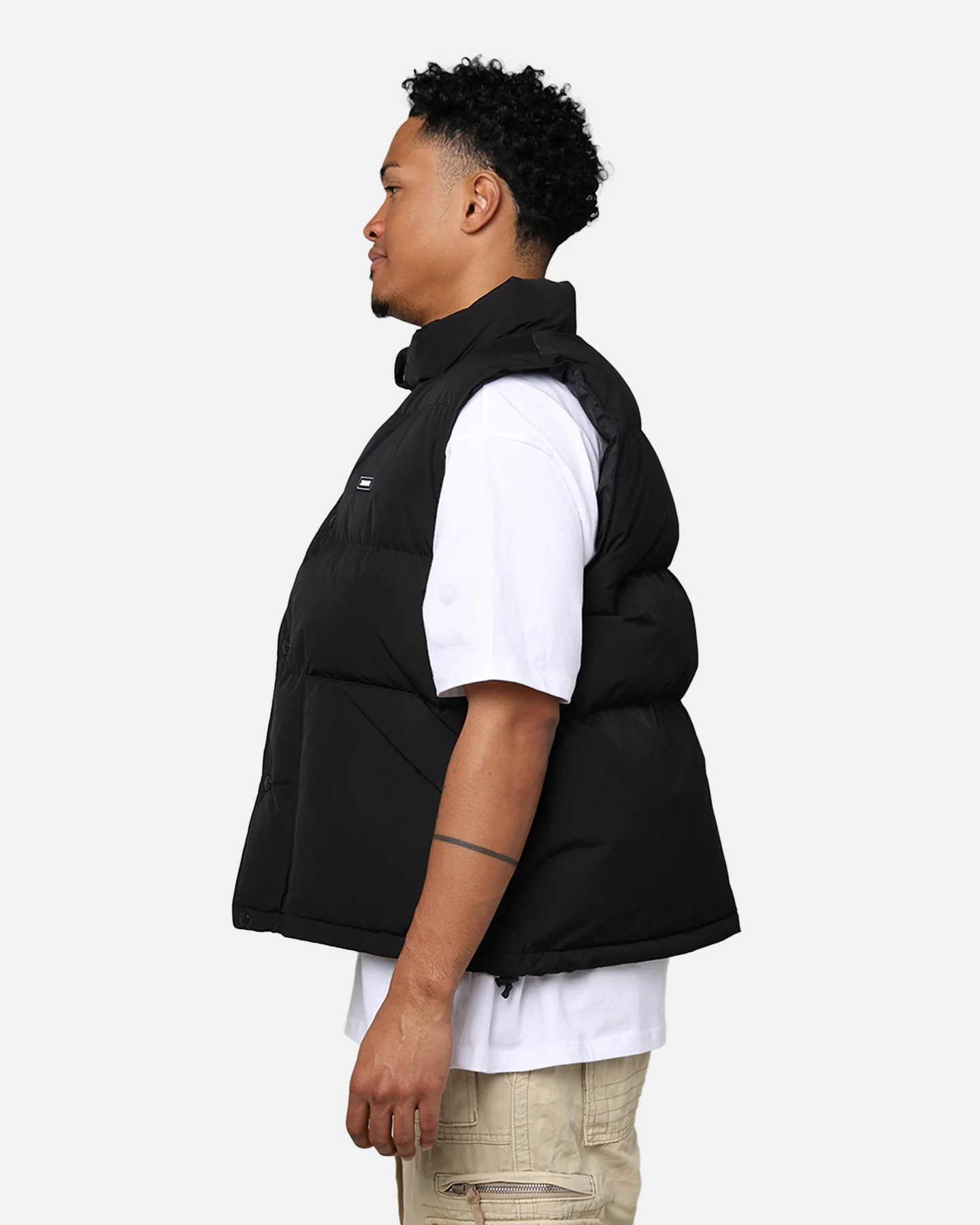 X-Large Down Vest Black - Image 5