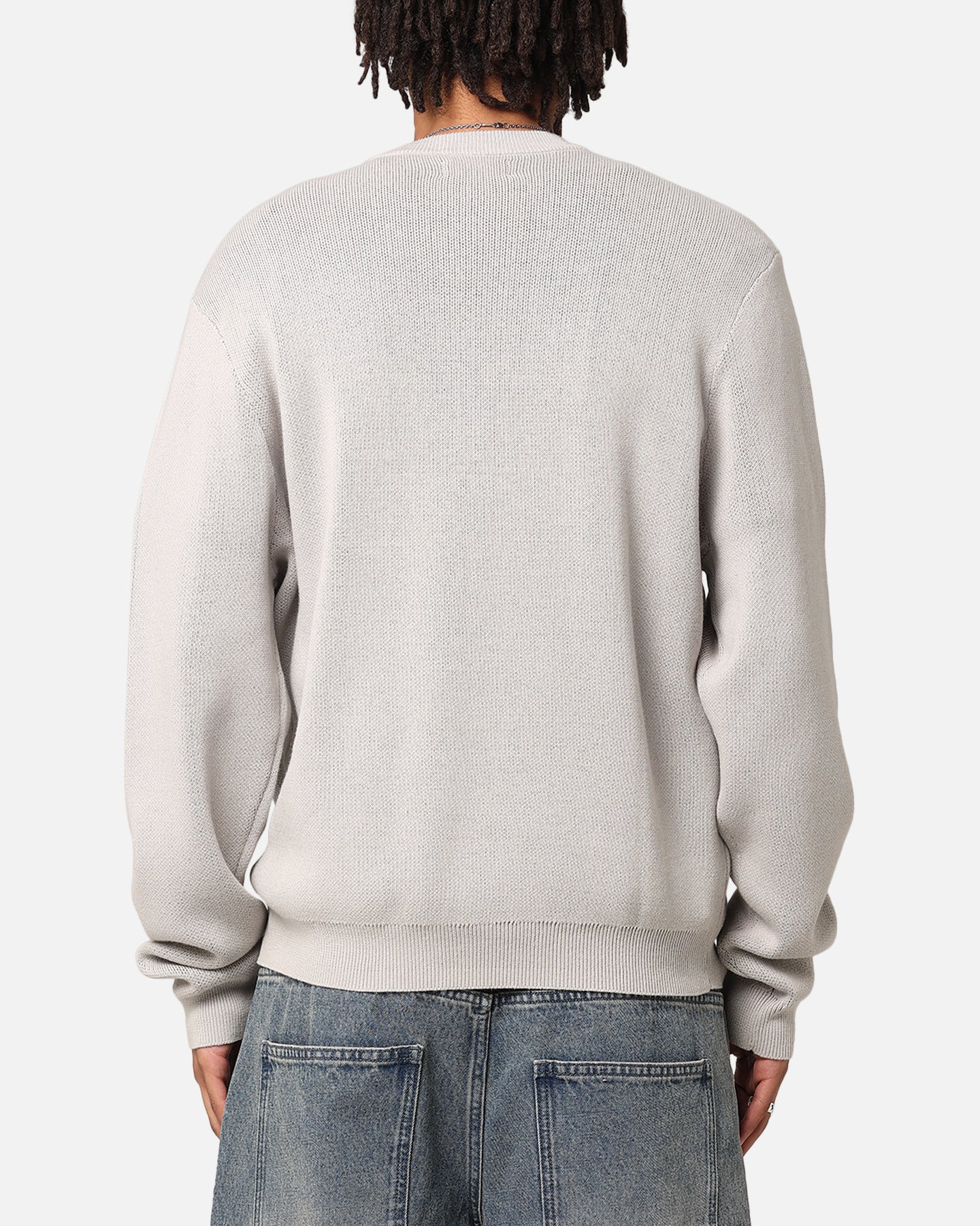 X-Large Fire Dice Knit Crewneck Cream - Image 3