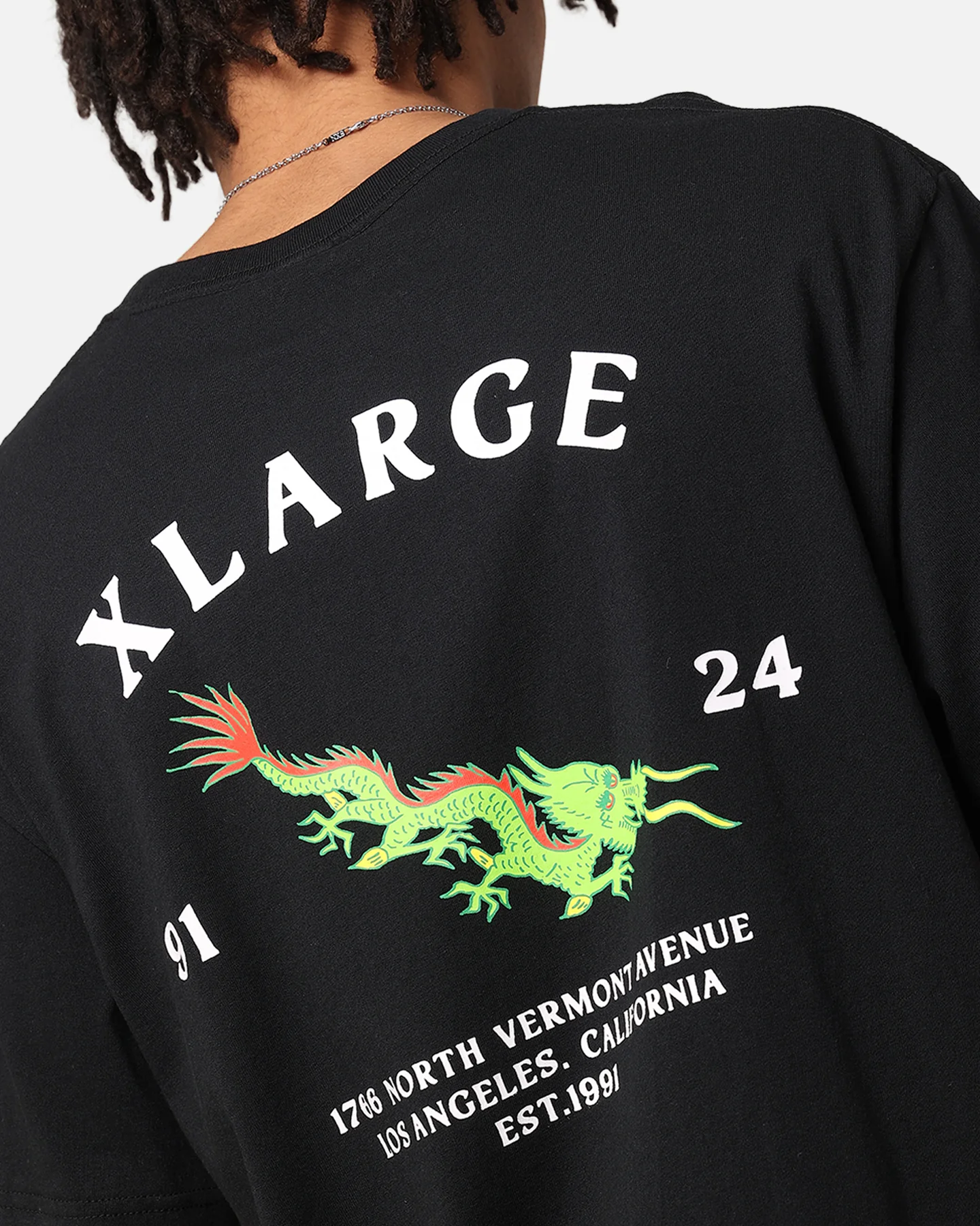 X-Large Getaway T-Shirt Solid Black - Image 6