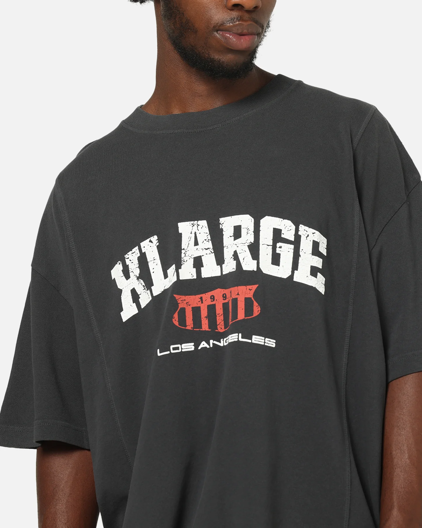 X-Large Panel Gorilla Fit T-Shirt Pigment Black - Image 6