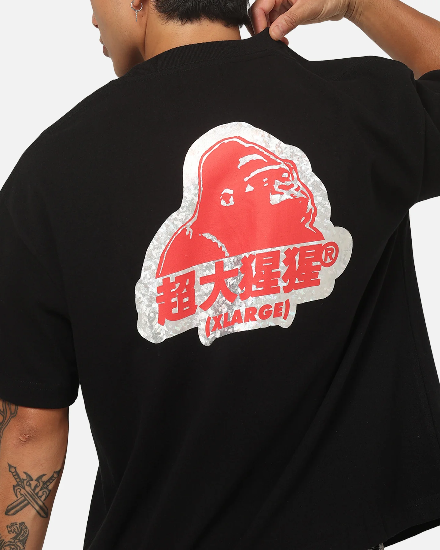 X-Large Translate Gorilla Fit T-Shirt Black - Image 8