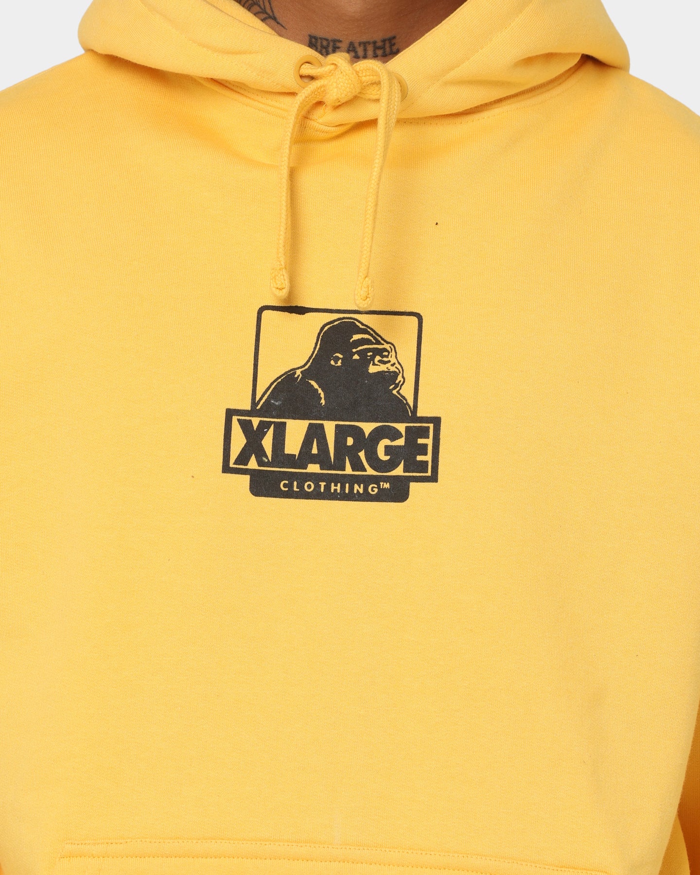 XLARGE 91 Hoodie Yellow/Black - Image 3