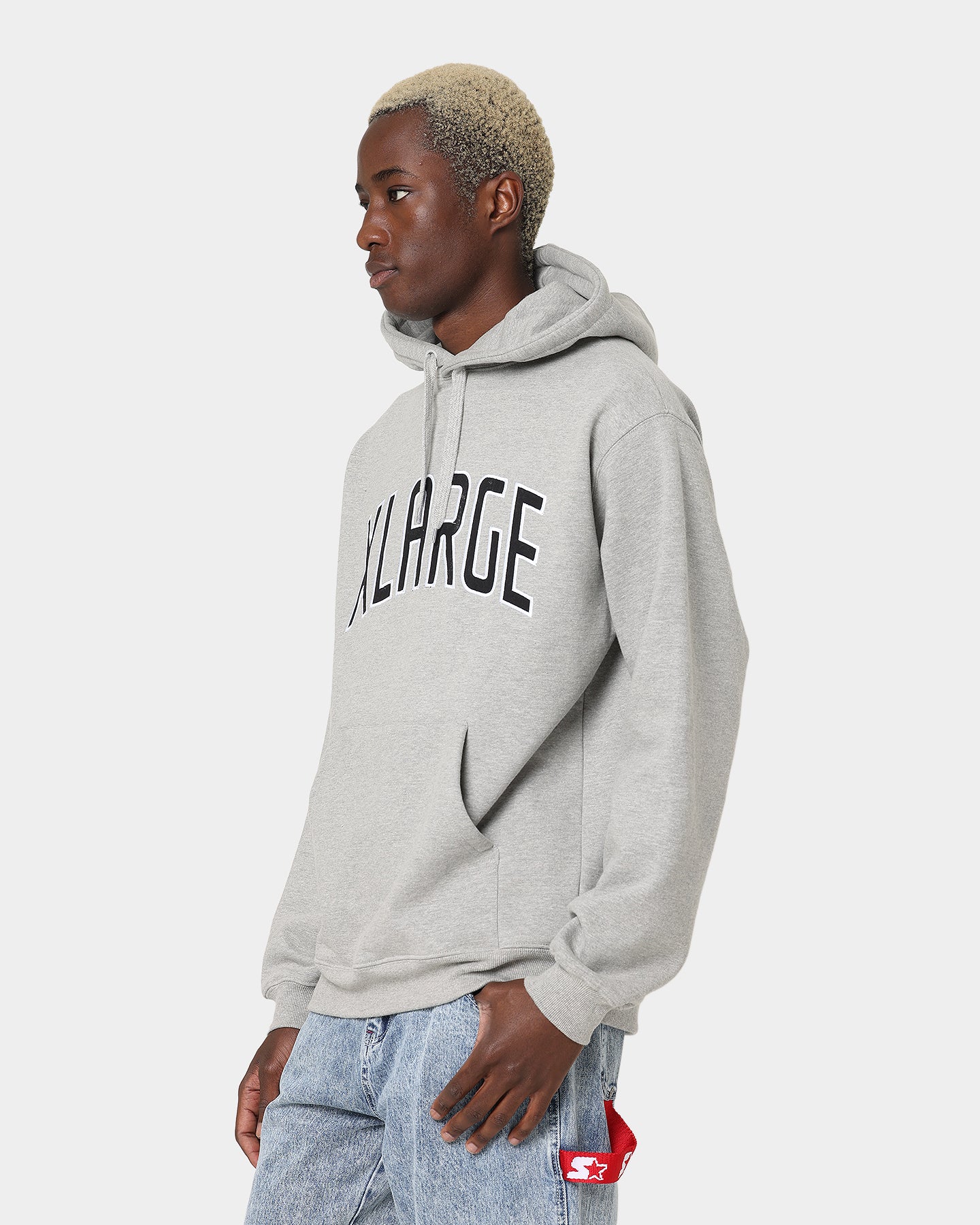 XLARGE Conference Hoodie Grey Marle - Image 6
