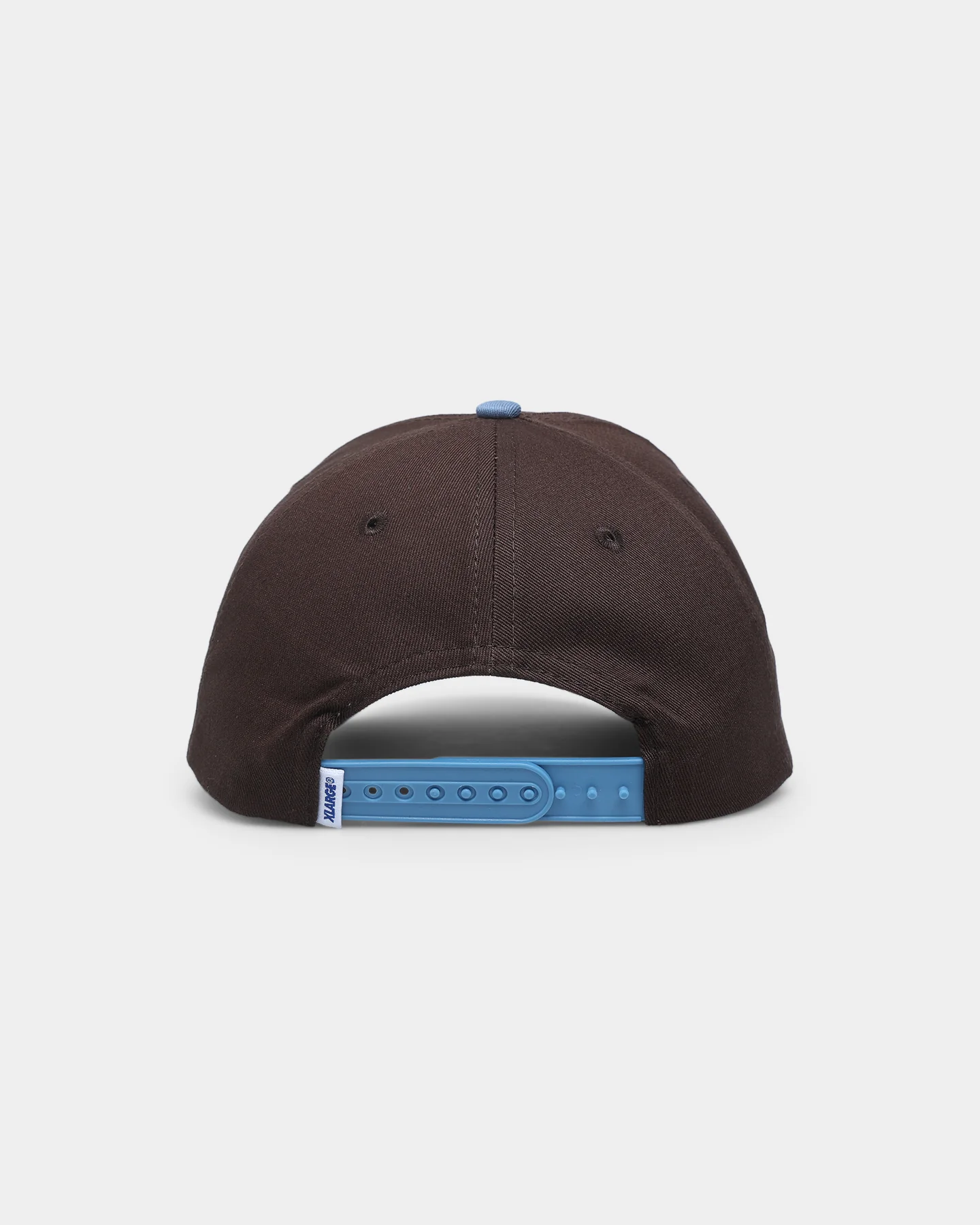 XLARGE Slanted Logo Snapback Brown/Navy - Image 3