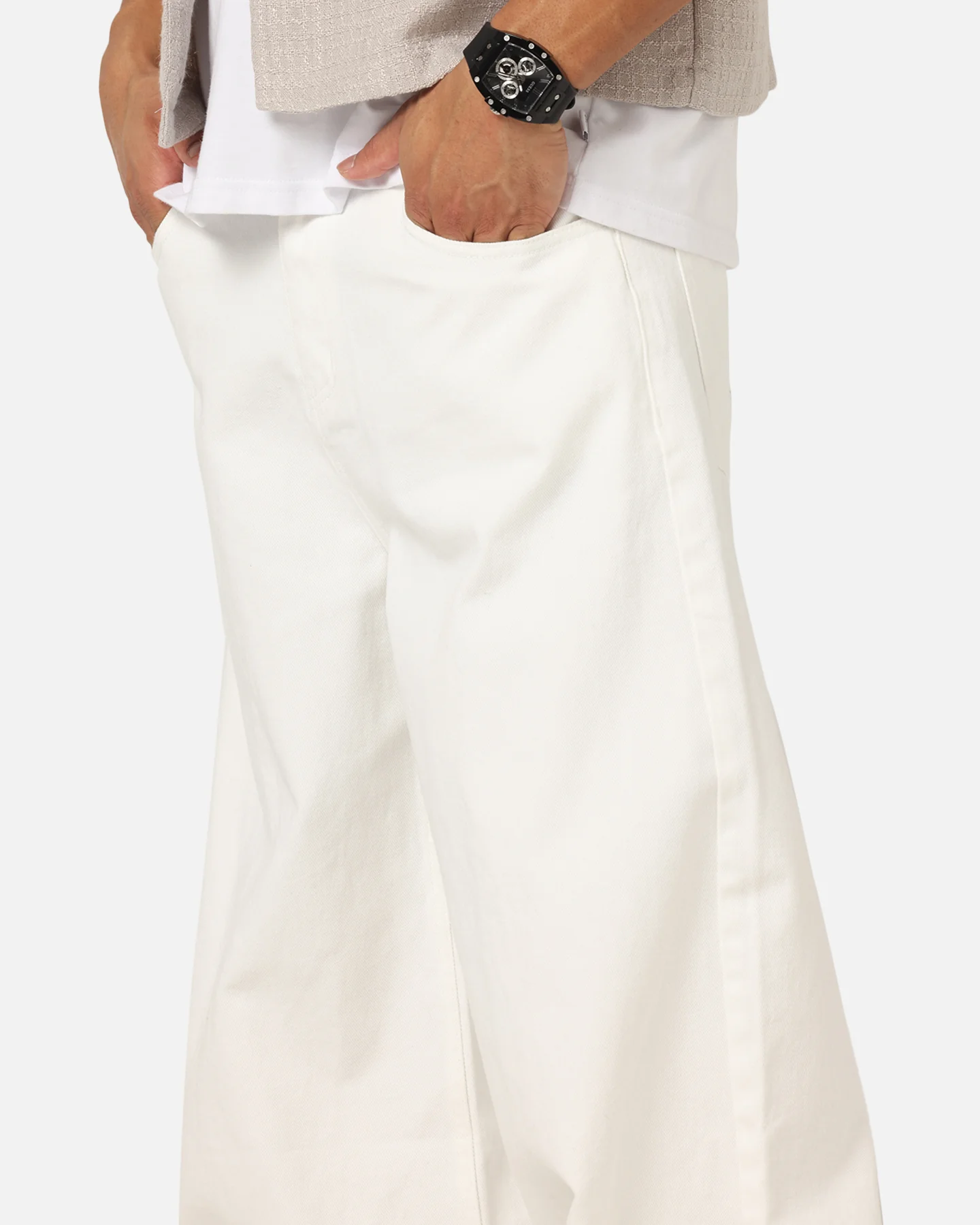 XXIII Balloon Jeans Off White - Image 4