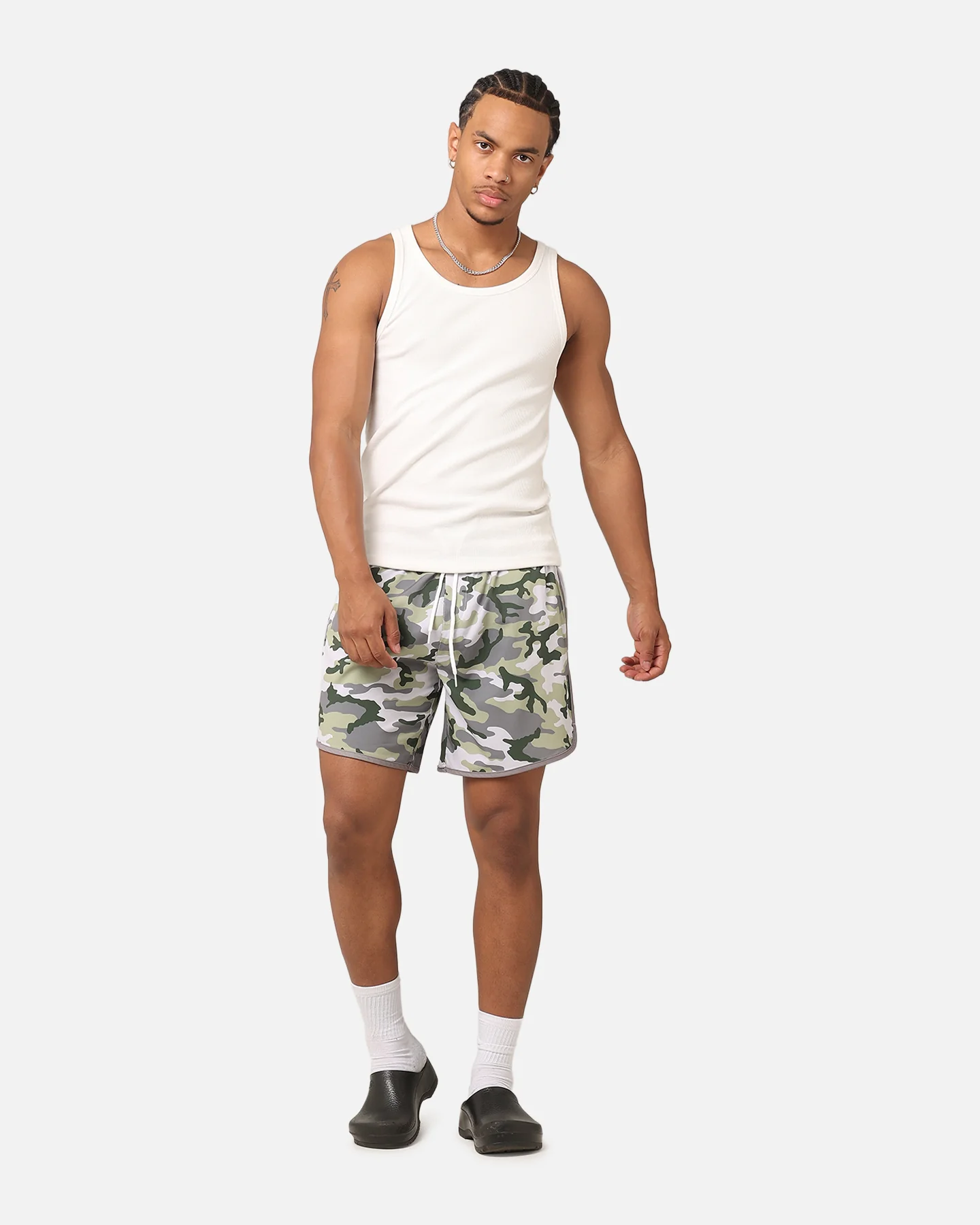 XXIII Camo Swim Shorts Neon Camo - Image 2