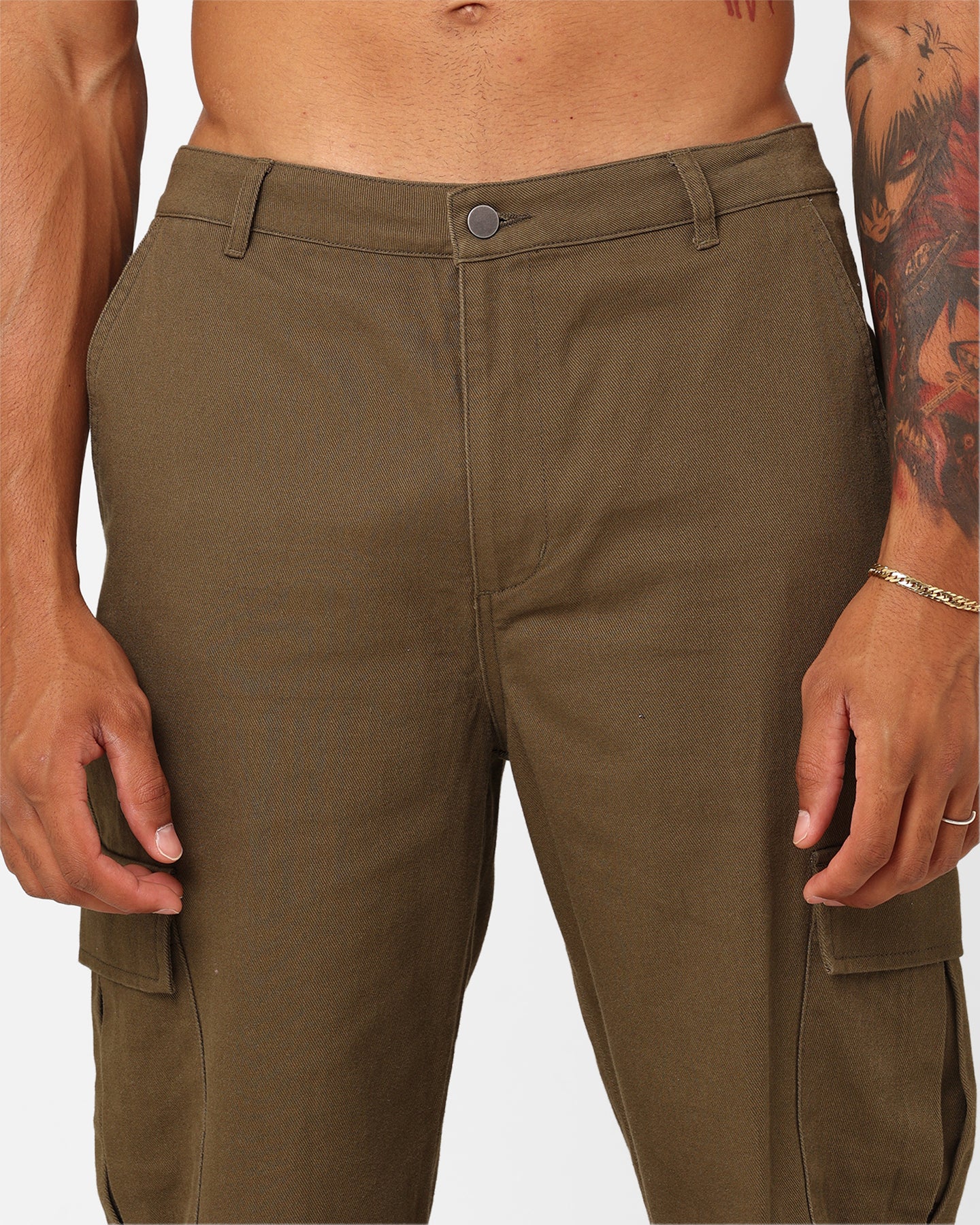 XXIII Cartney Cargo Pants Military Green - Image 7