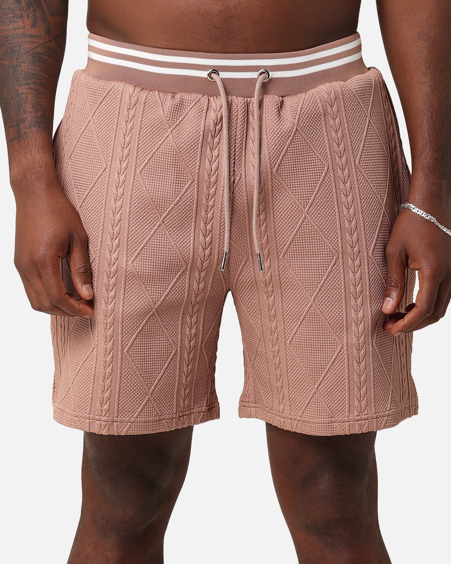 XXIII Danny Knit Shorts Mocha - Image 7
