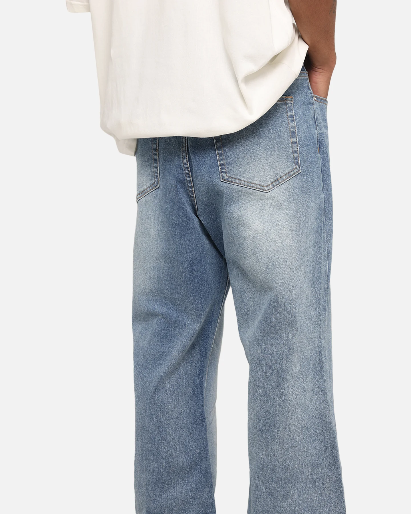 XXIII Game Play Flared Jeans Blue Denim - Image 4