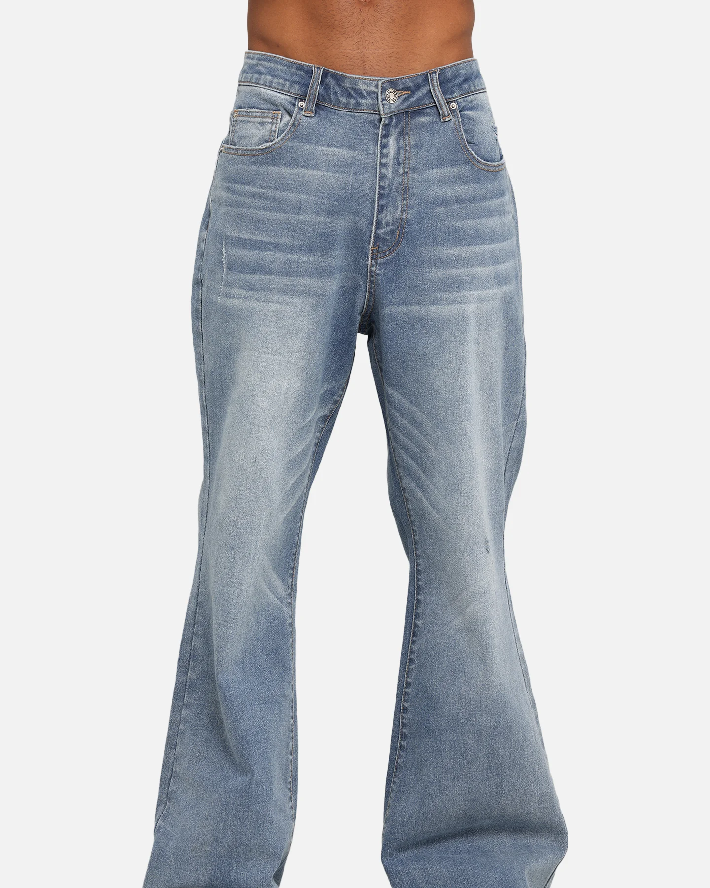 XXIII Game Play Flared Jeans Blue Denim - Image 7