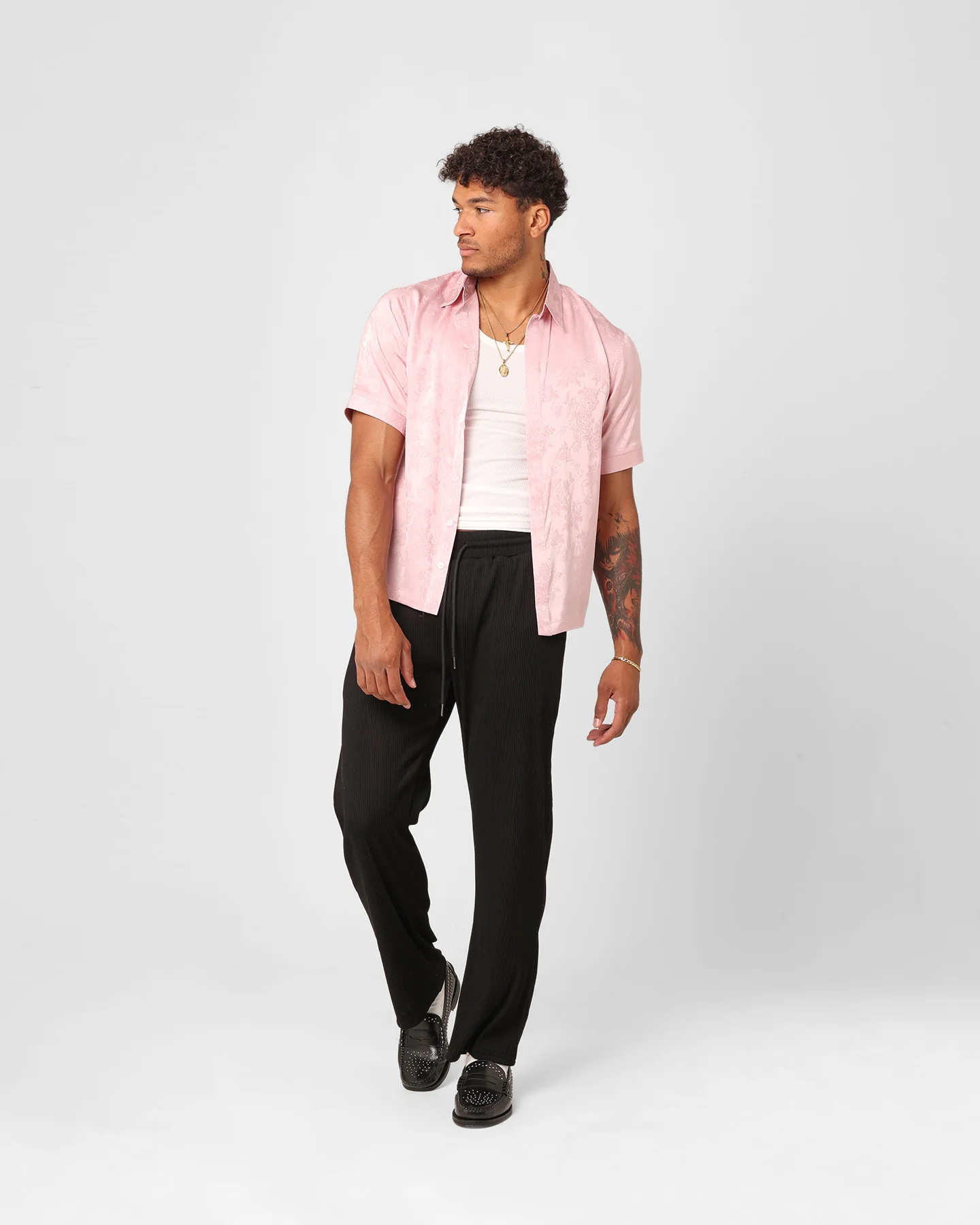 XXIII Leon Ribbed Pants Black - Image 2