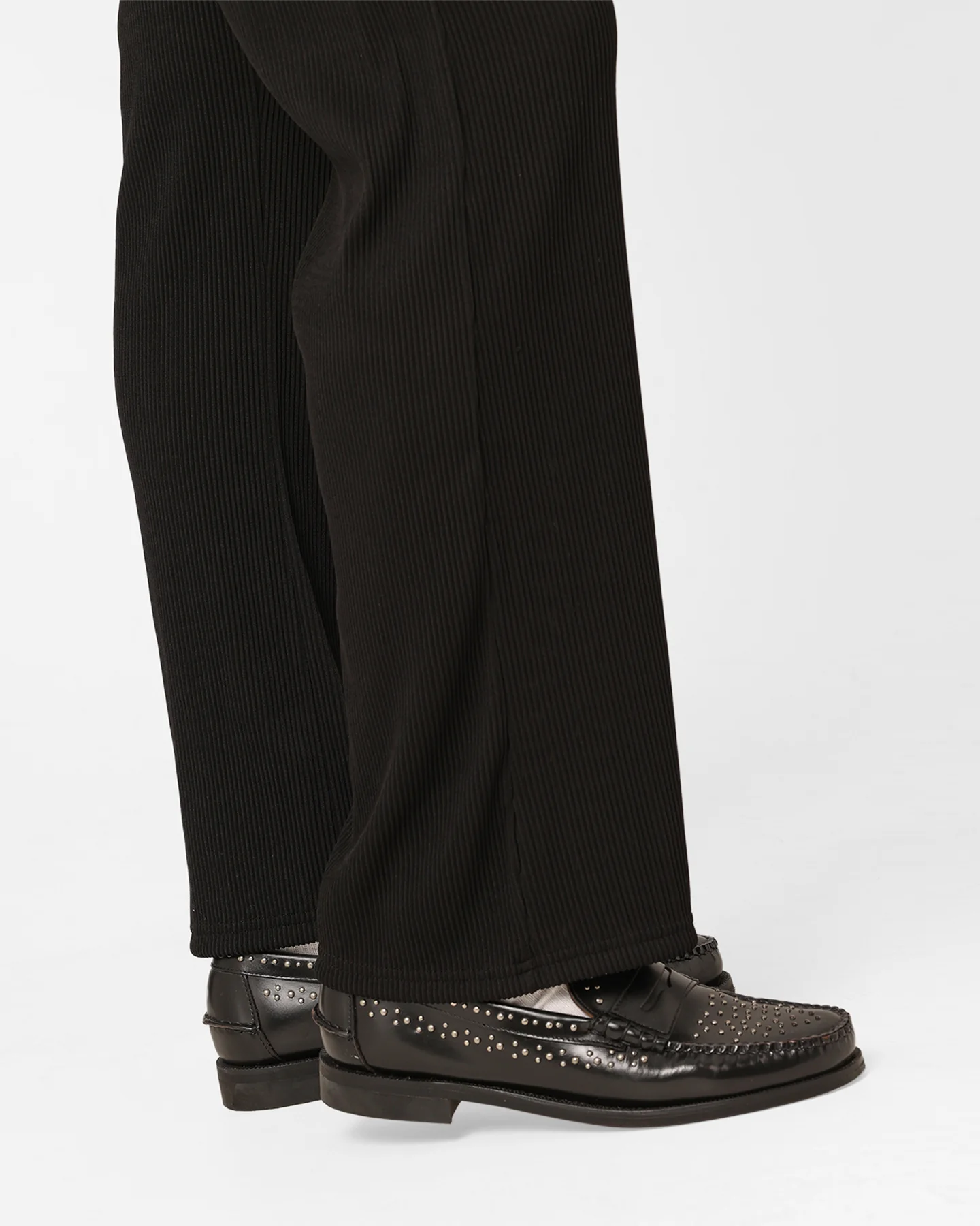 XXIII Leon Ribbed Pants Black - Image 4