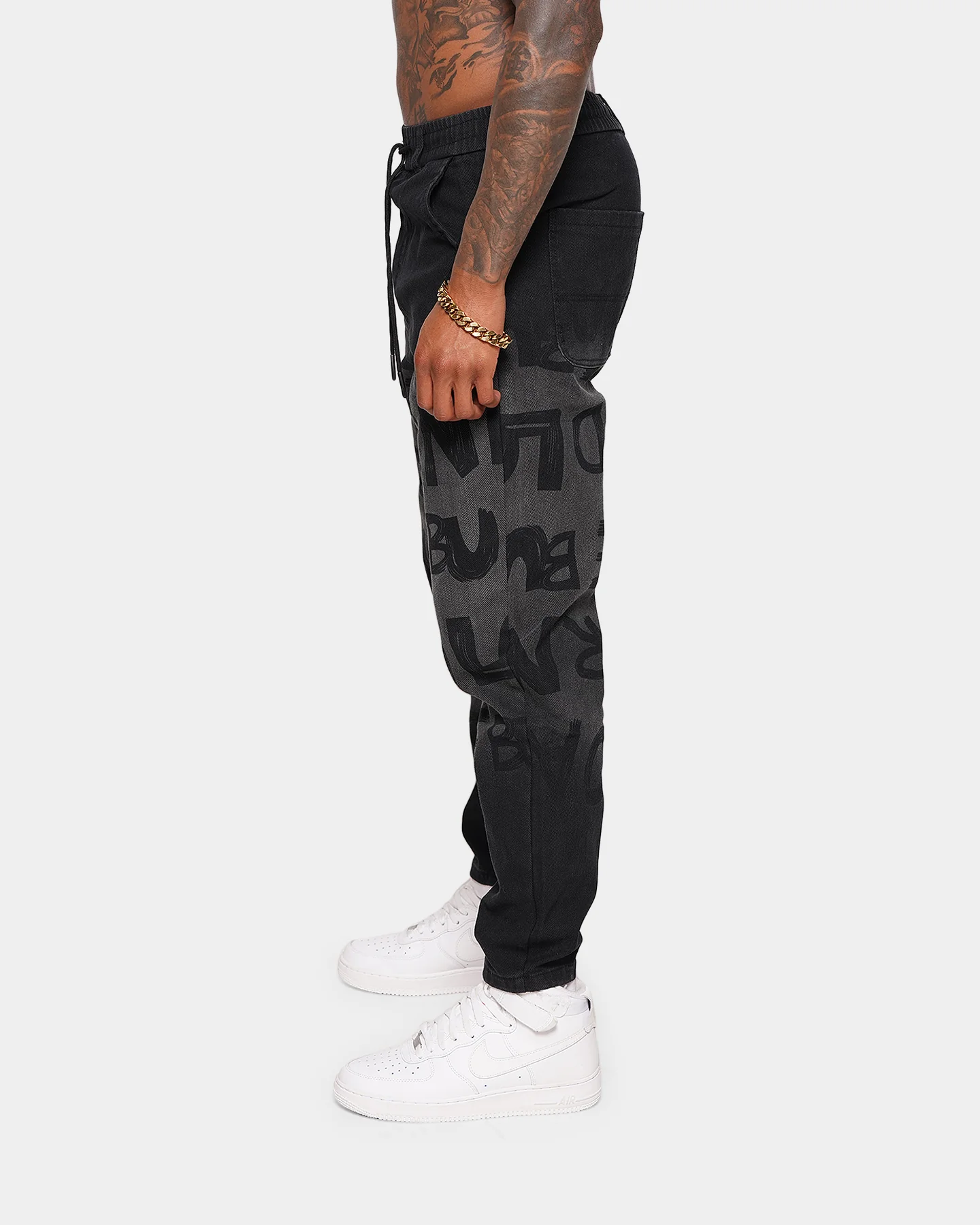 XXIII Oanez Script Jeans Black - Image 4
